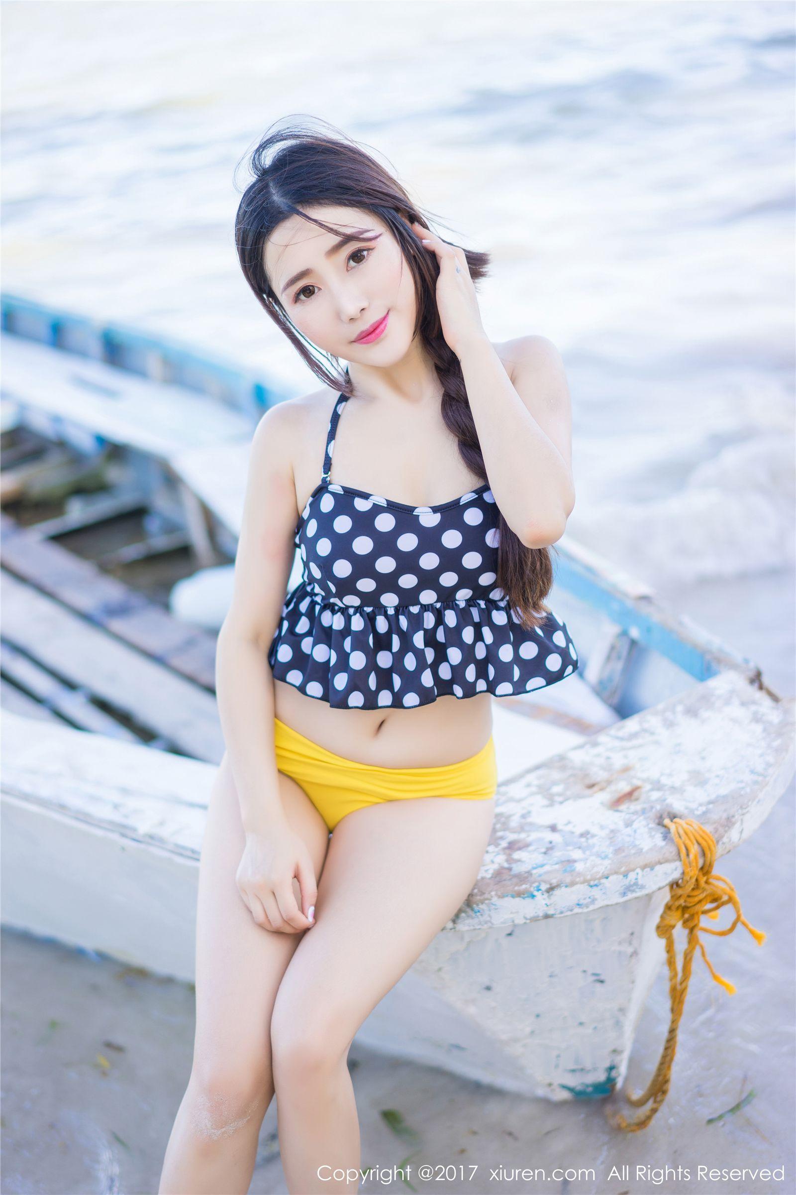 [秀人XIUREN] 2017.09.13 NO.814 兜豆靓Youlina_p037