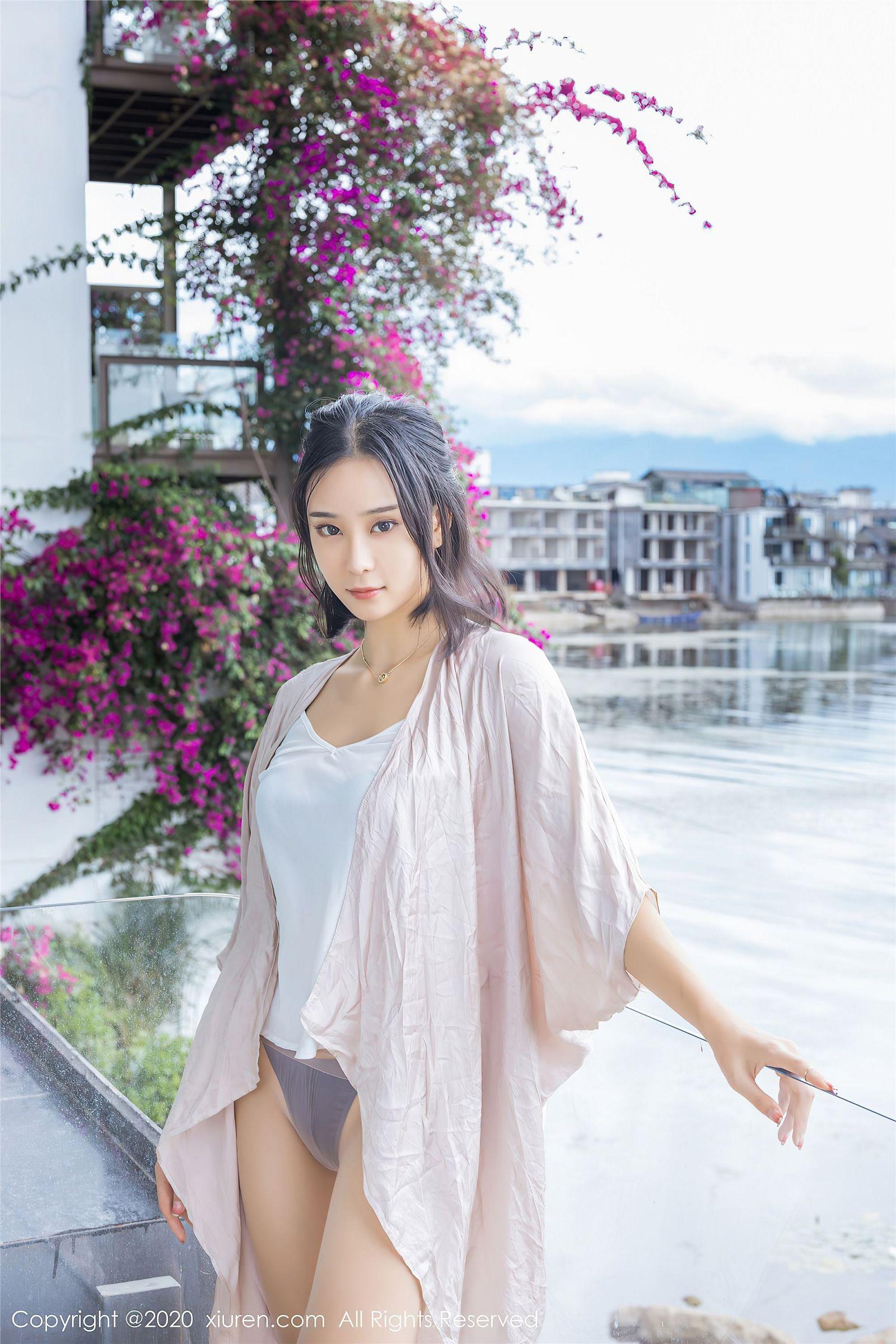 [XIUREN秀人网] 2020.08.11 NO.2426 蓝夏 Akasha_p038