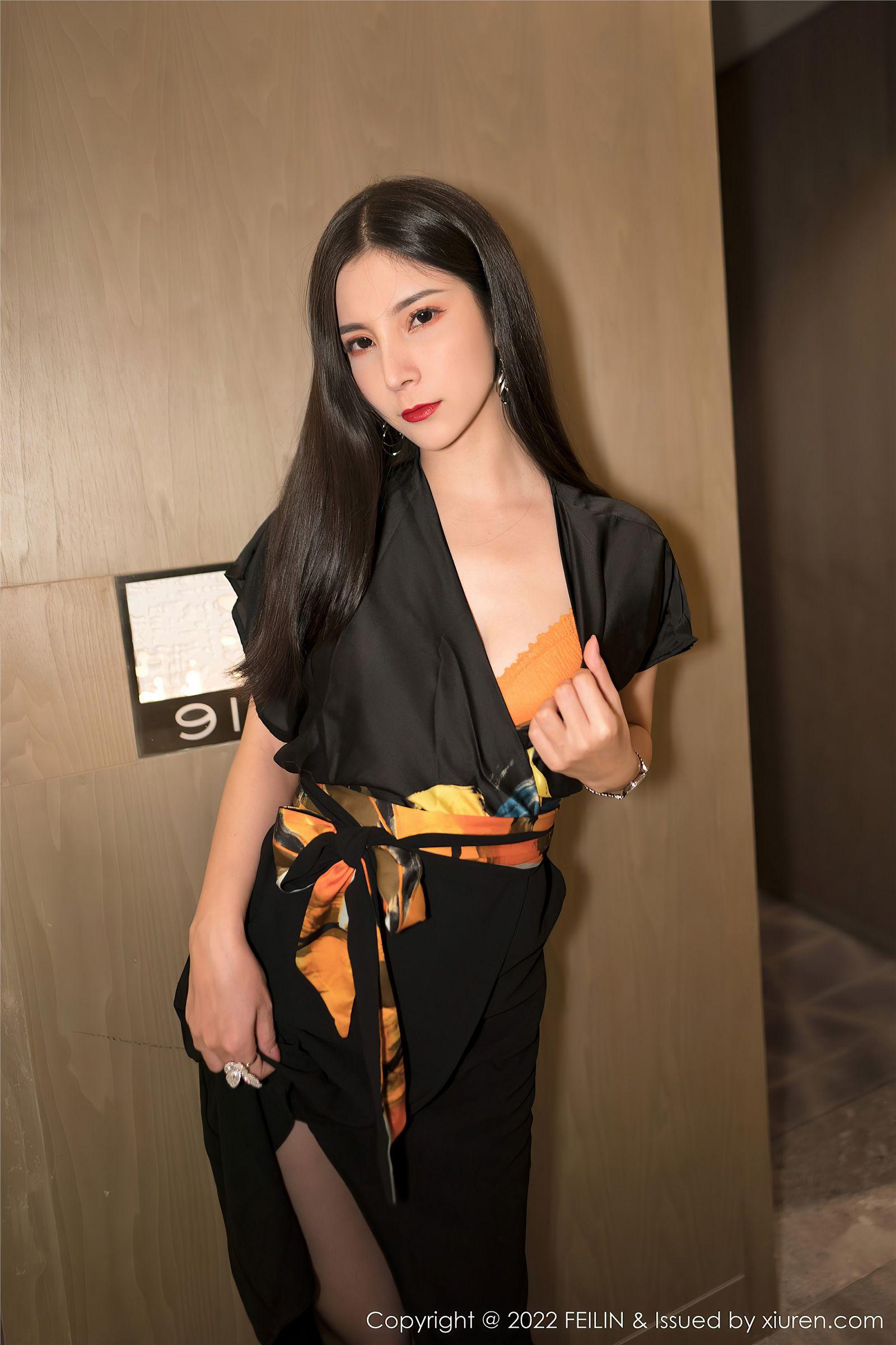 [FEILIN嗲囡囡] 2022.06.27 NO.450 小蛮妖Yummy_p012