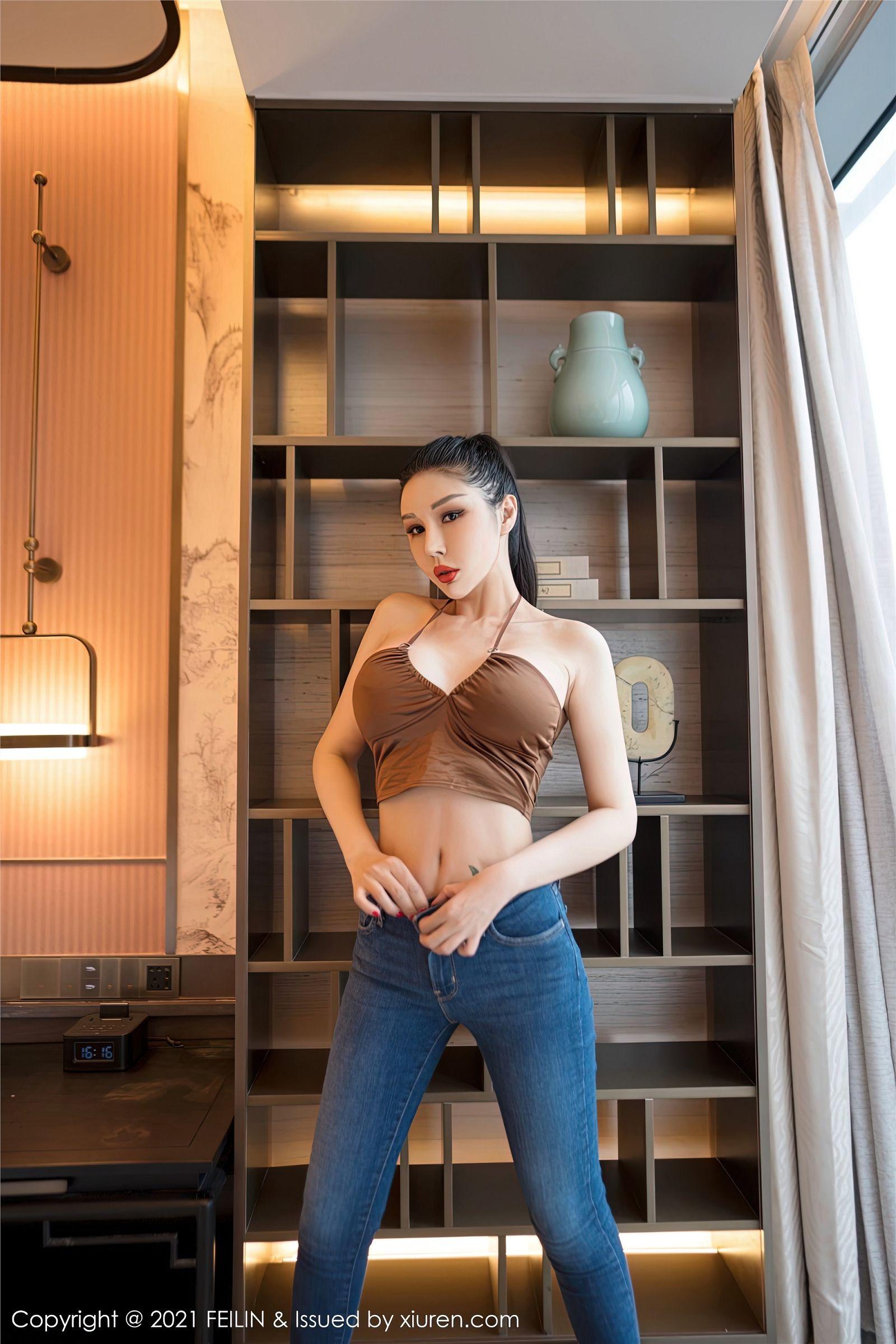 [FEILIN嗲囡囡] 2021.06.16 NO.395 田冰冰_p035