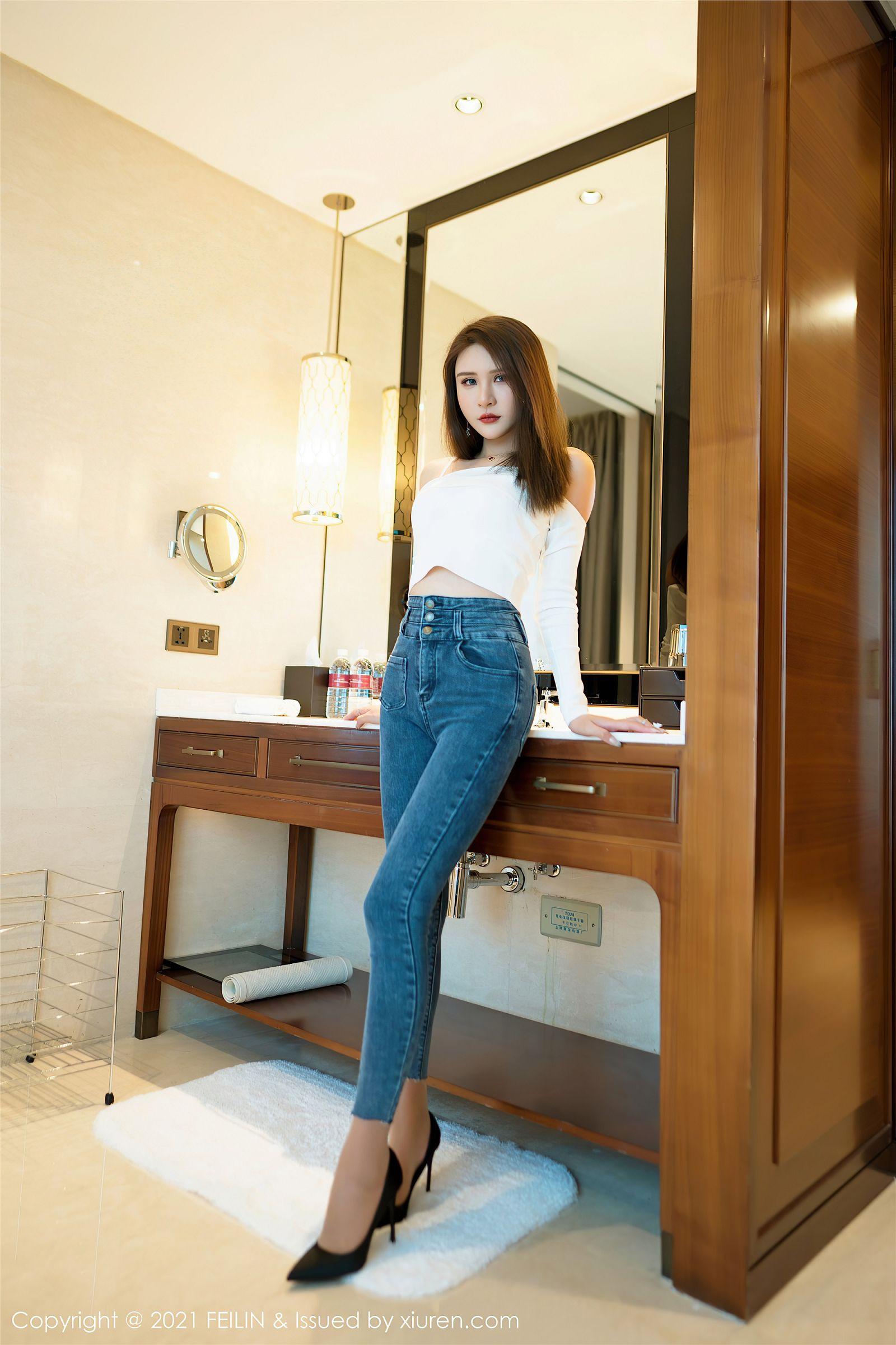 [FEILIN嗲囡囡] 2021.05.13 NO.389 Emily顾奈奈_p001