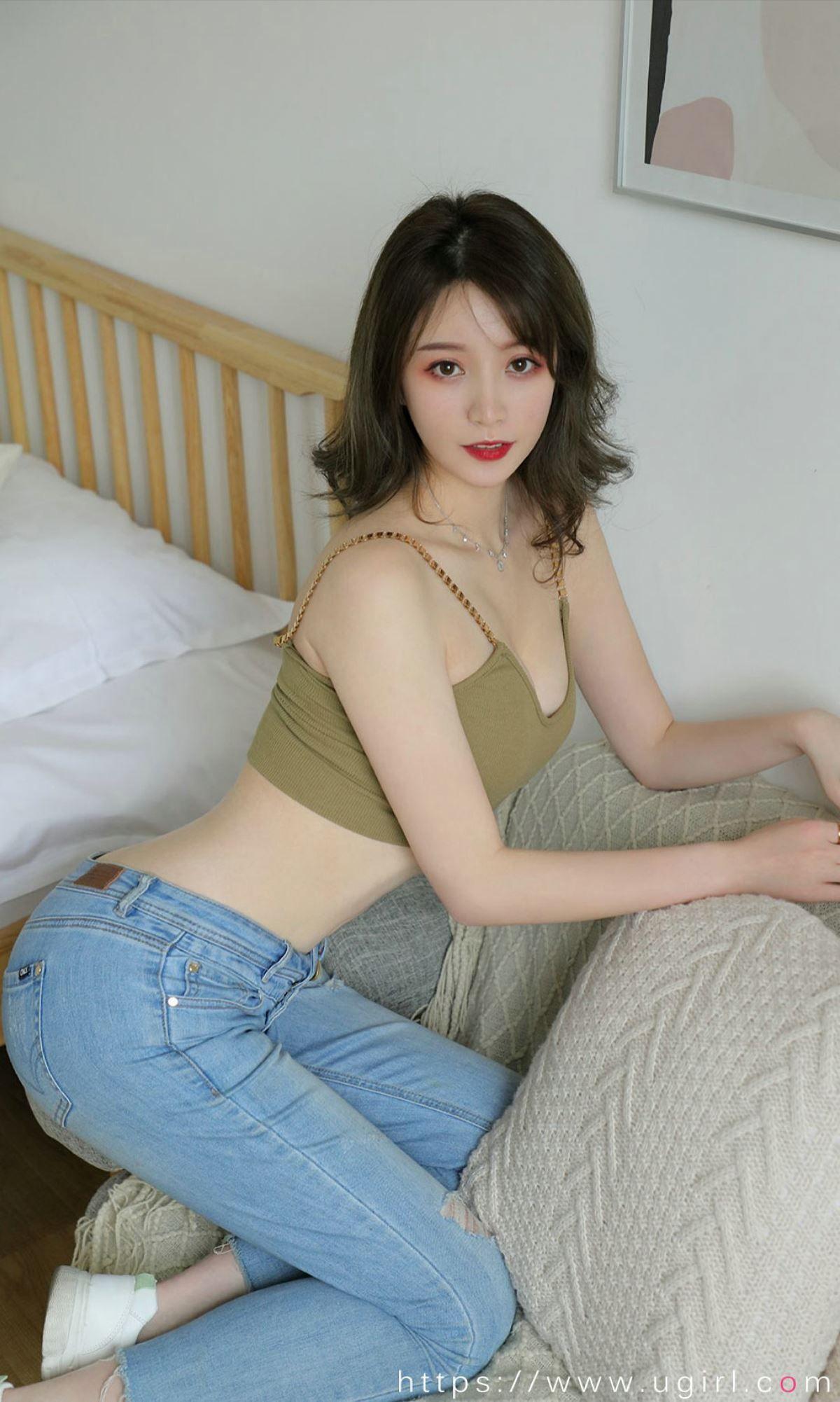 [Ugirls爱尤物] NO.1872 牛仔裤里的美腿 幻雪儿_p029