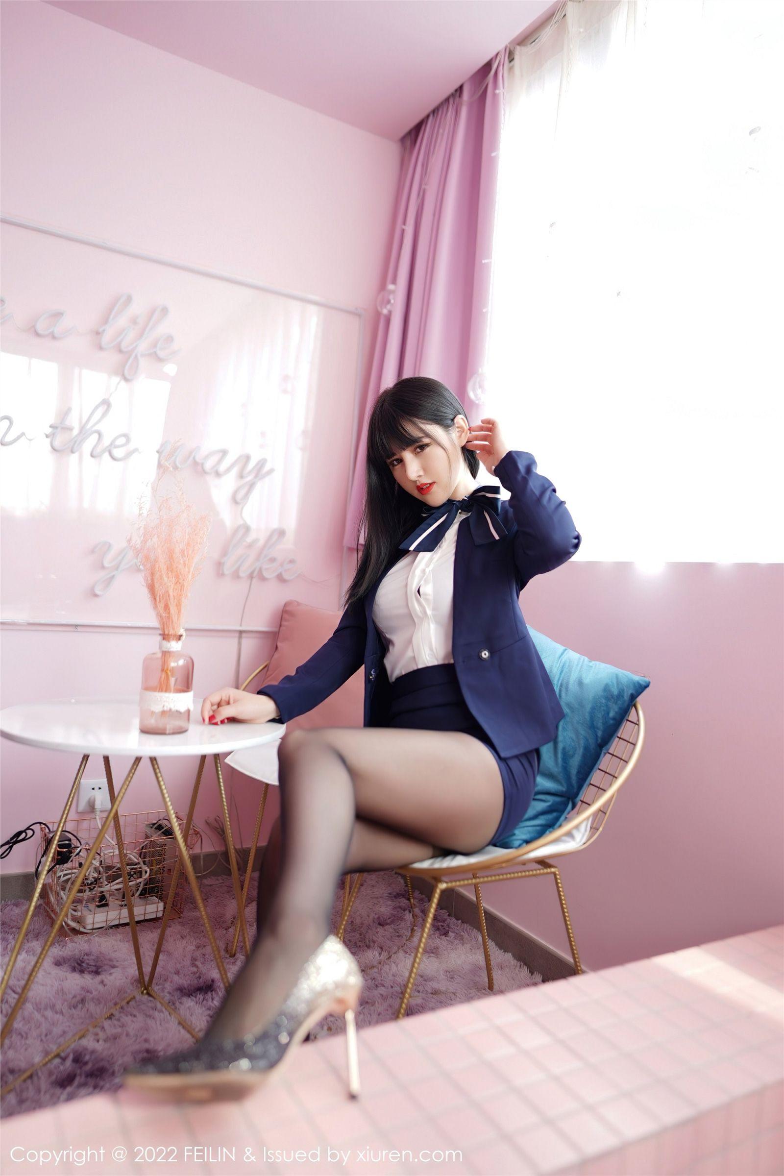 [FEILIN嗲囡囡] 2022.03.08 NO.432 诗诗kiki_p052