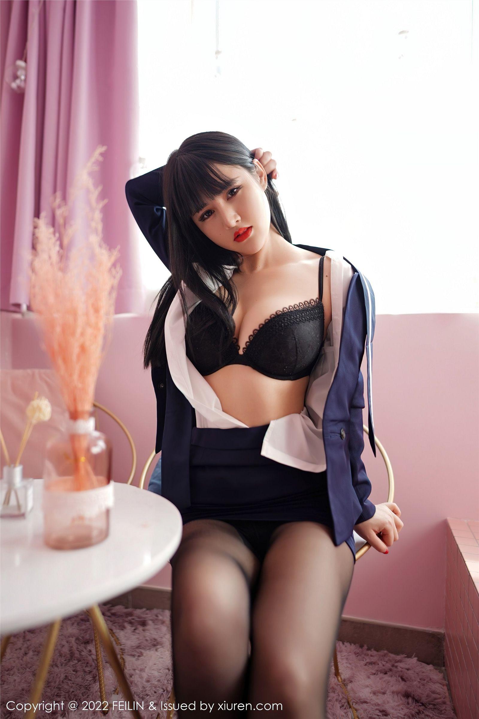 [FEILIN嗲囡囡] 2022.03.08 NO.432 诗诗kiki_p006