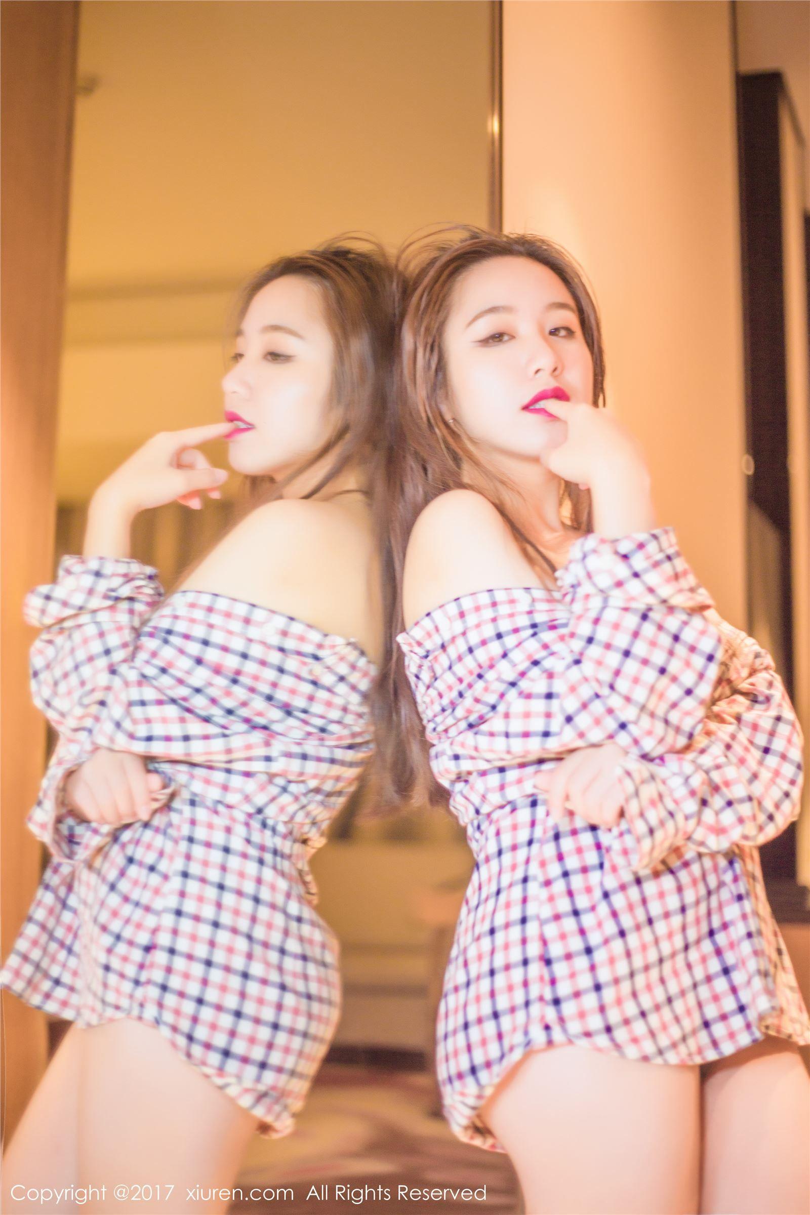 [秀人XIUREN] 2017.09.28 NO.823 吃白菜的vi菜菜_p034