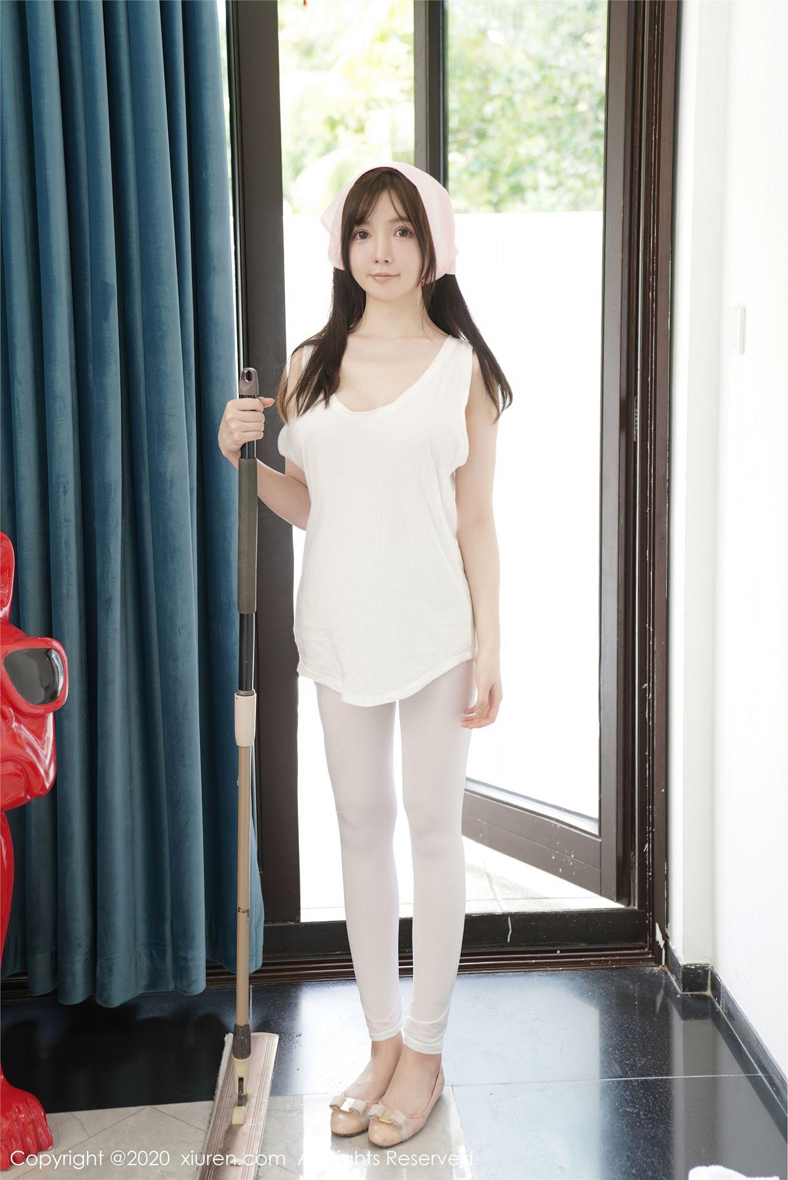 [XIUREN秀人网] 2020.09.14 NO.2557 家政主题诱惑 糯美子mini_p016