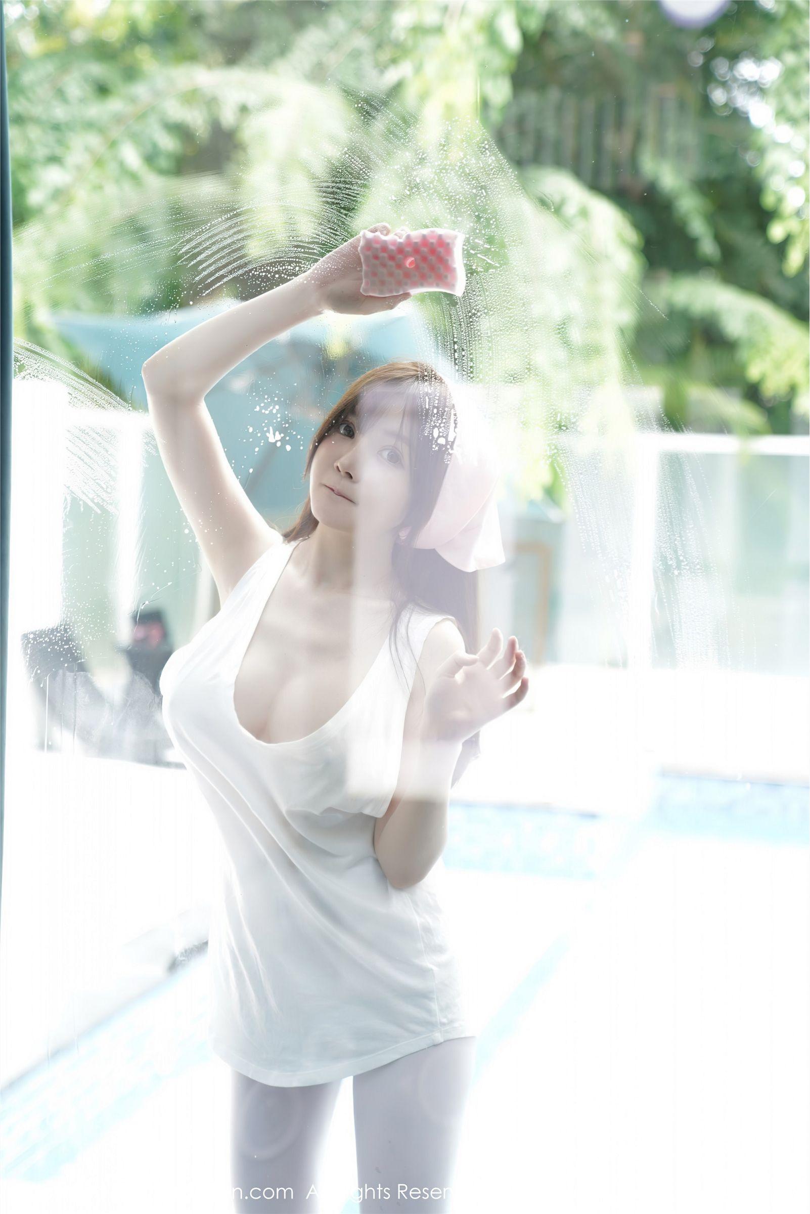 [XIUREN秀人网] 2020.09.14 NO.2557 家政主题诱惑 糯美子mini_p063