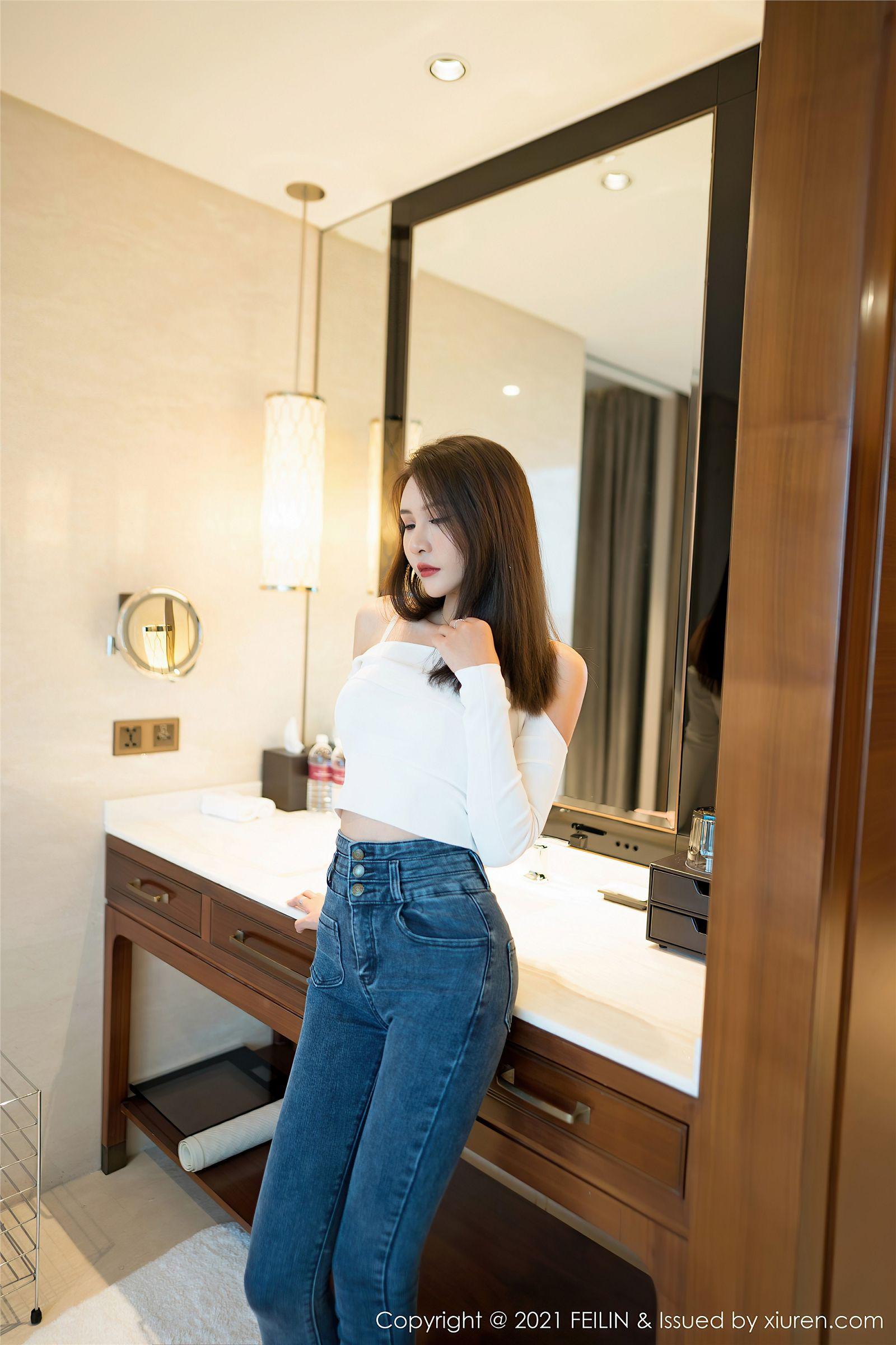 [FEILIN嗲囡囡] 2021.05.13 NO.389 Emily顾奈奈_p016