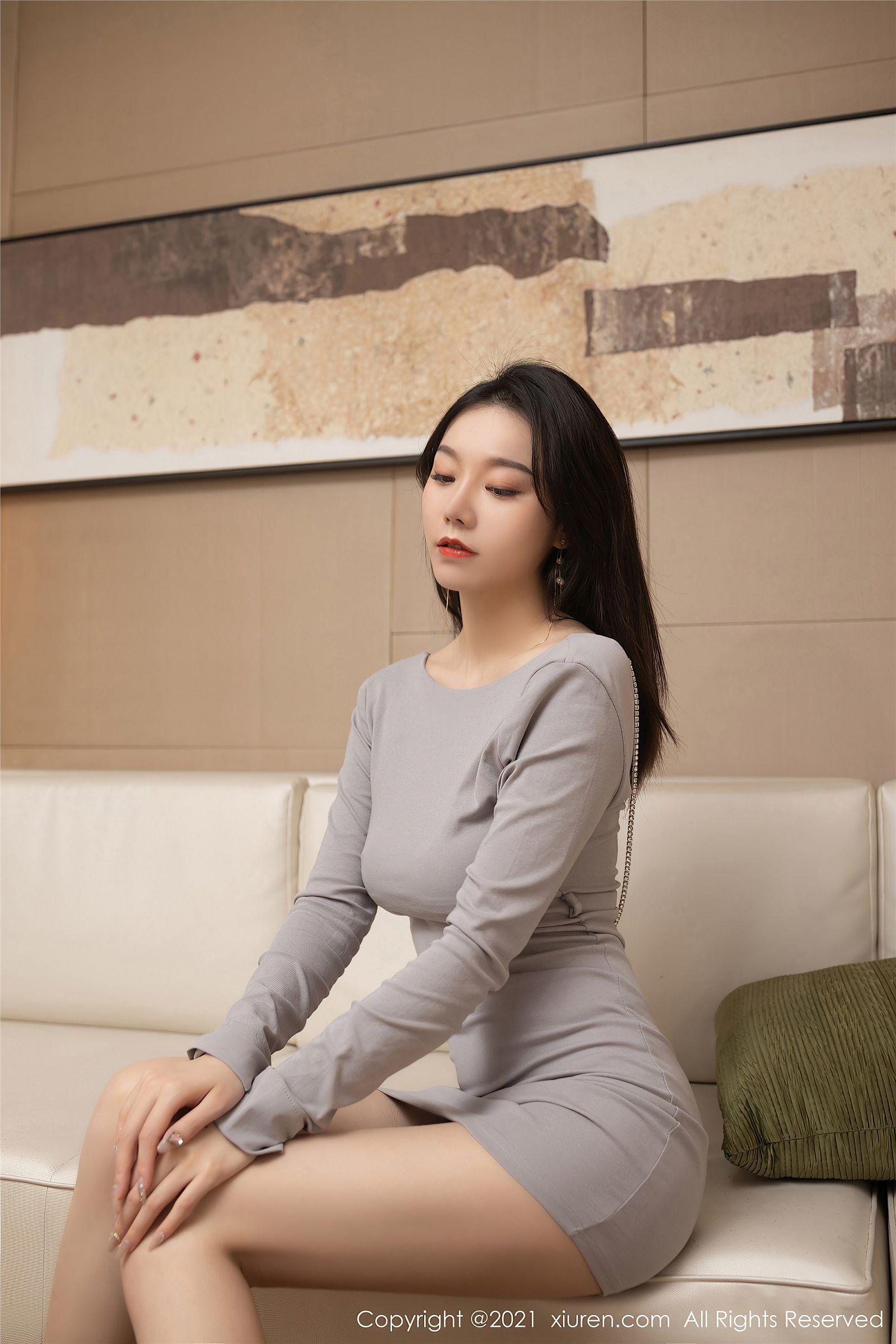 [XIUREN秀人网] 2021.02.02 NO.3075 安然Maleah_p003