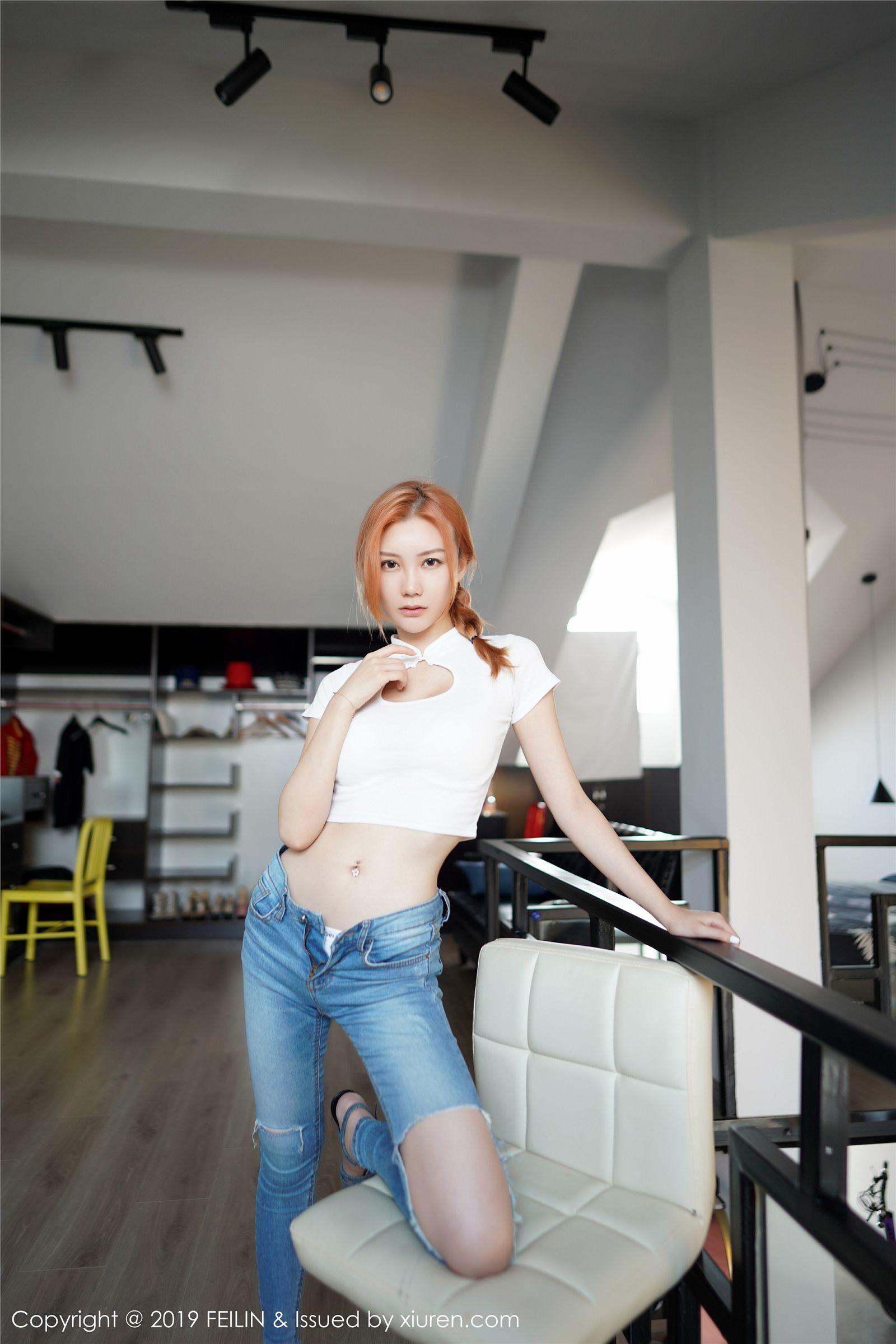 [FEILIN嗲囡囡] 2019.10.30 Vol.212 爱丽儿_p035