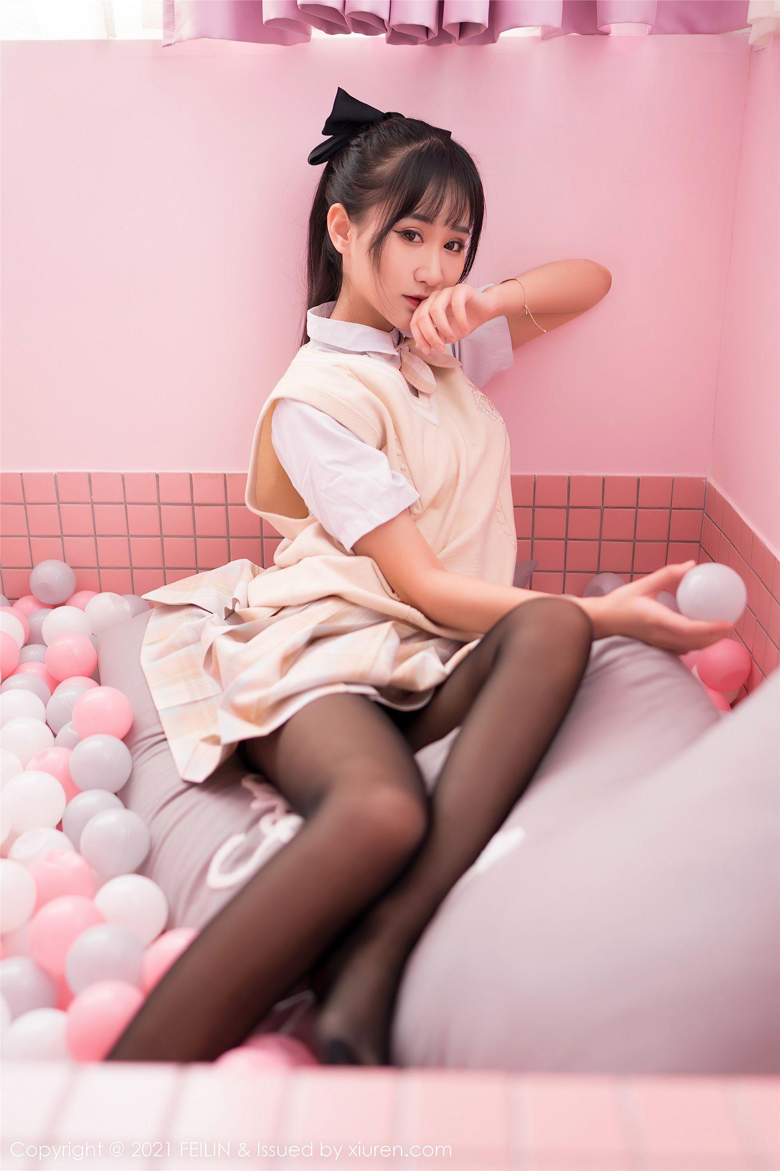 [FEILIN嗲囡囡] 2021.10.28 NO.417 小果冻儿_p070