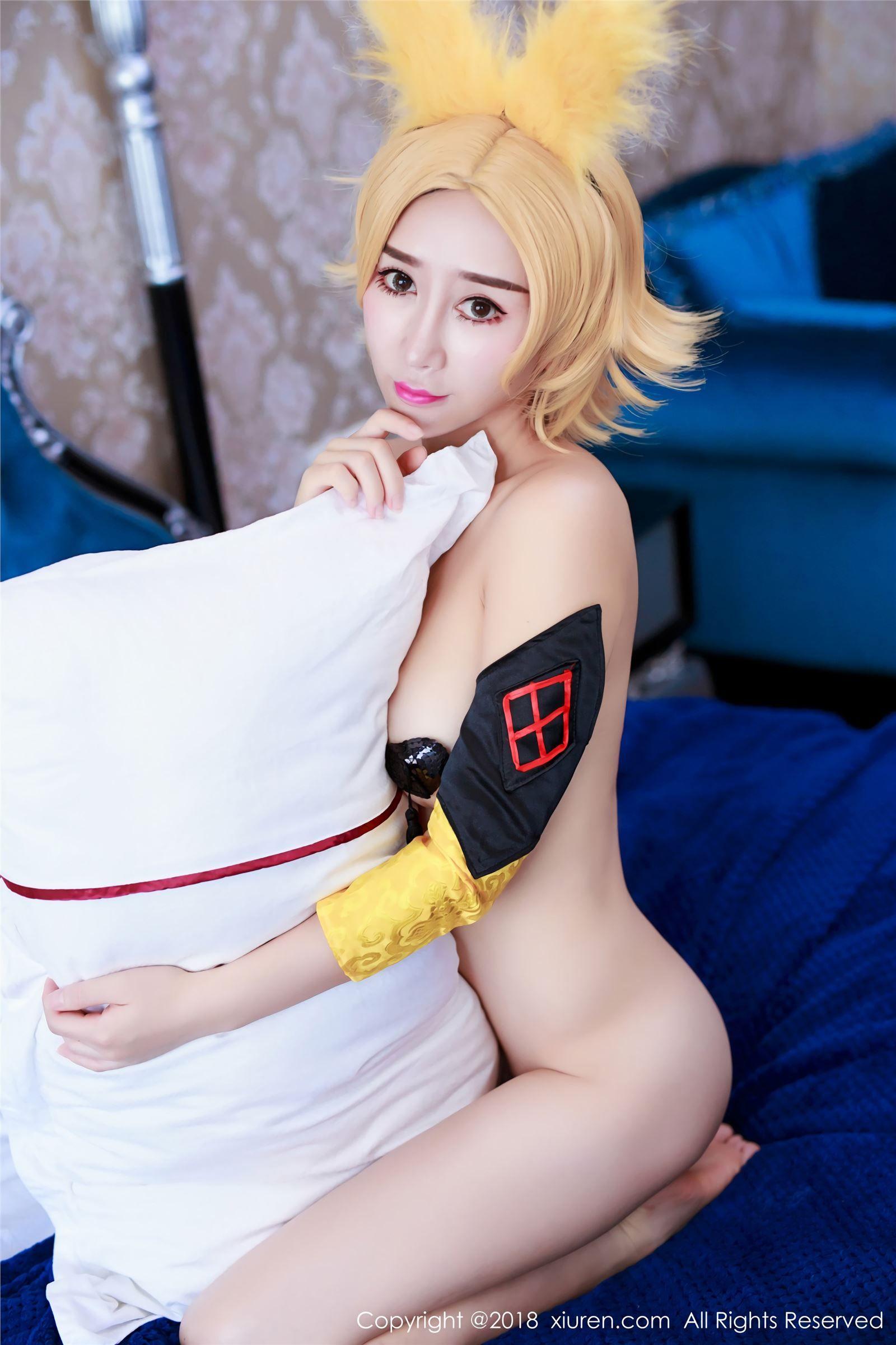 [秀人XIUREN] 2018.02.23 NO.937 王者荣耀妲己COS 邹晶晶女王_p033