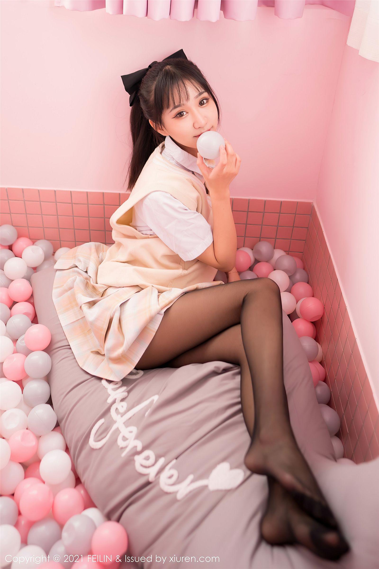 [FEILIN嗲囡囡] 2021.10.28 NO.417 小果冻儿_p052
