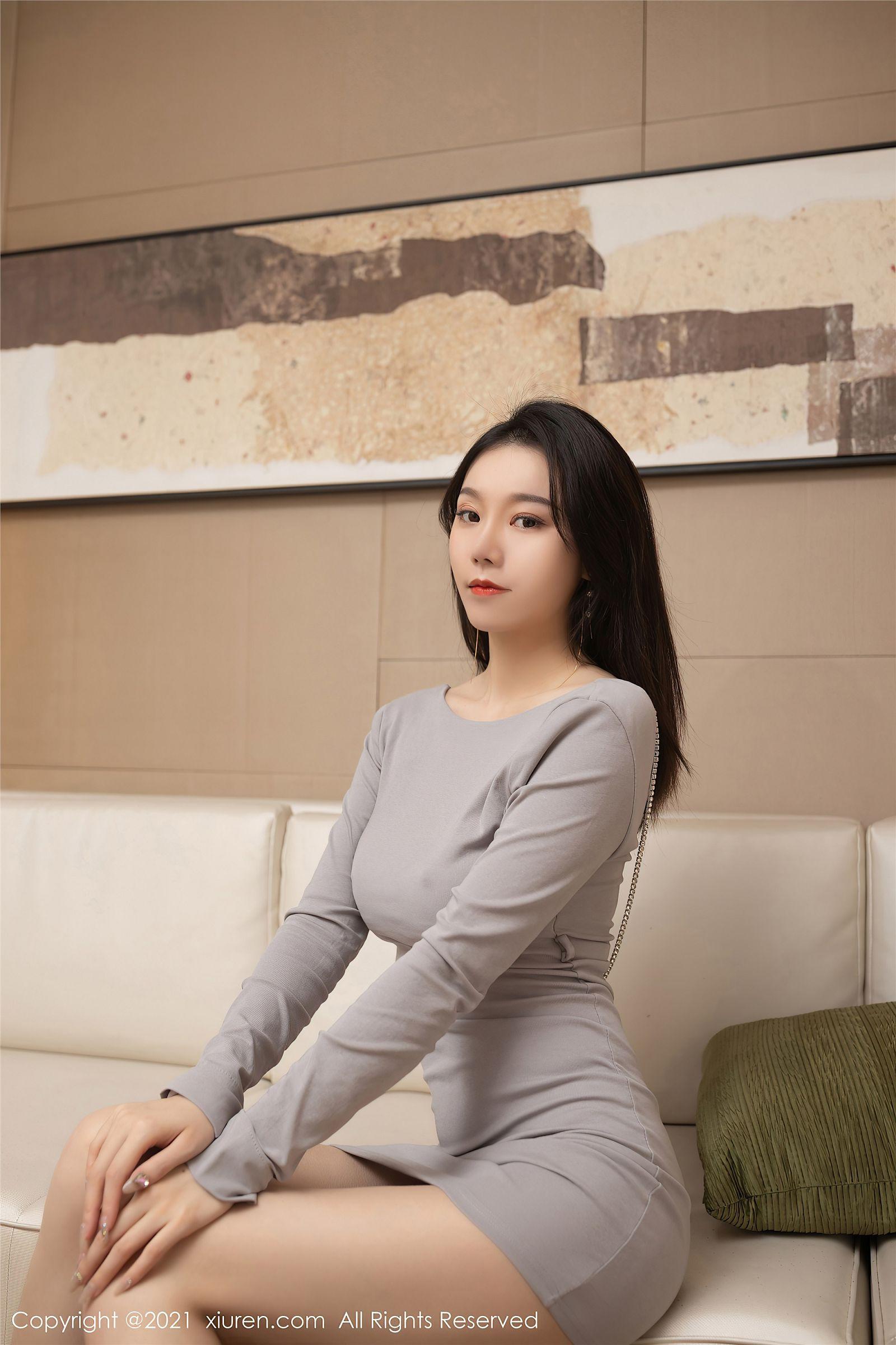[XIUREN秀人网] 2021.02.02 NO.3075 安然Maleah_p002