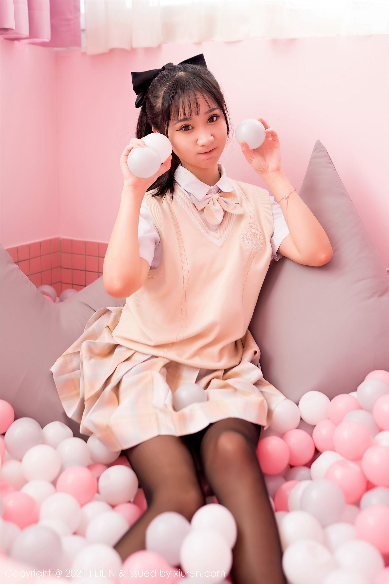 [FEILIN嗲囡囡] 2021.10.28 NO.417 小果冻儿_p028