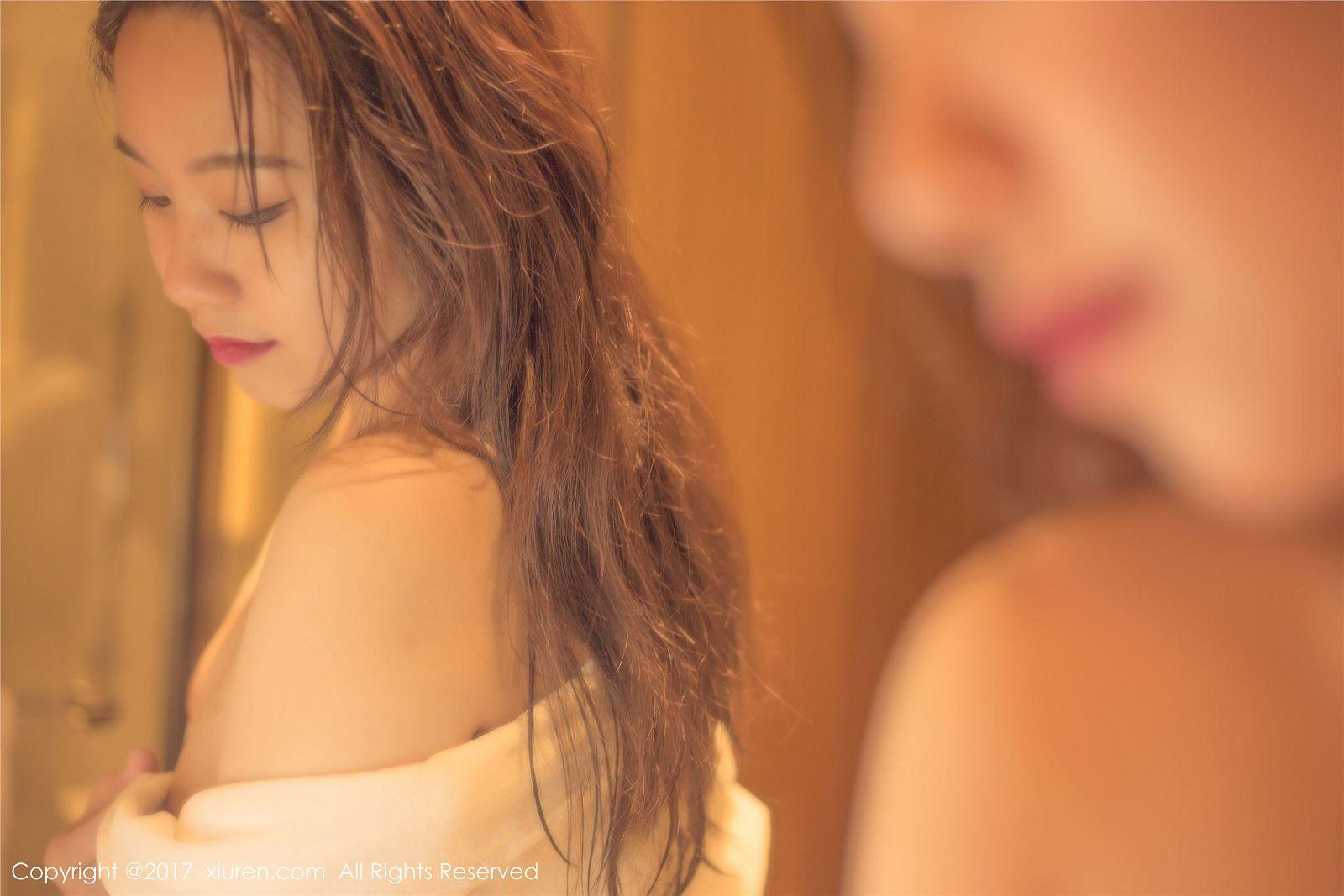 [秀人XIUREN] 2017.09.28 NO.823 吃白菜的vi菜菜_p039