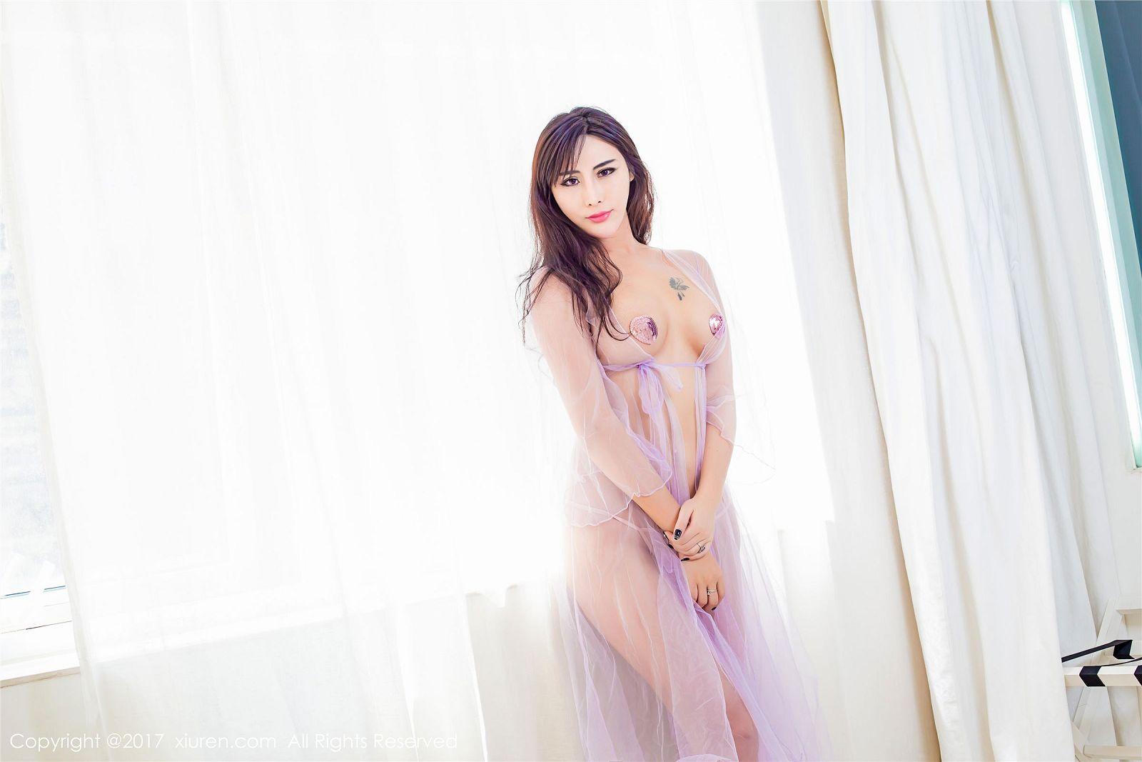 [秀人XIUREN] 2017.08.03 NO.793 FoxYini孟狐狸_p034