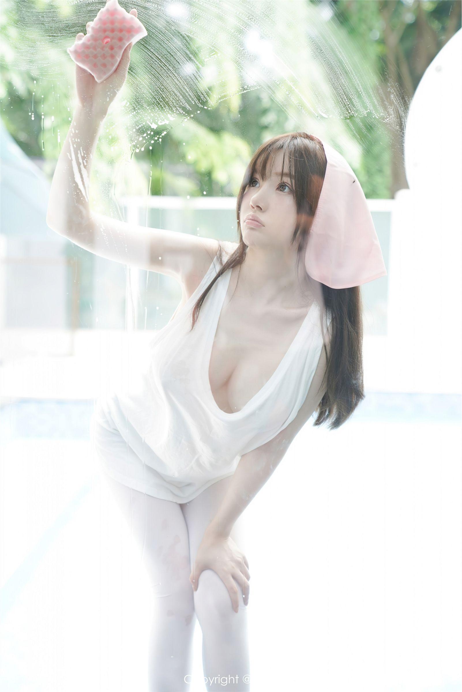 [XIUREN秀人网] 2020.09.14 NO.2557 家政主题诱惑 糯美子mini_p047