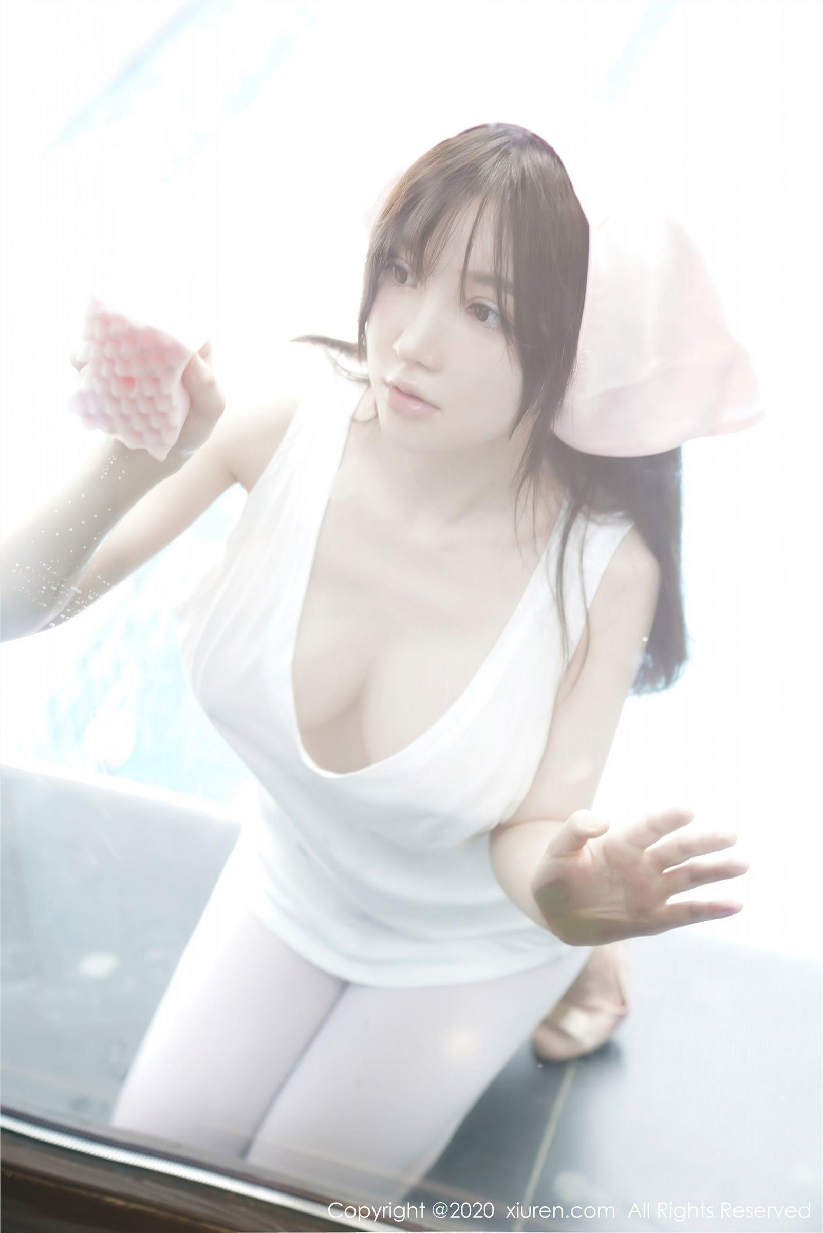 [XIUREN秀人网] 2020.09.14 NO.2557 家政主题诱惑 糯美子mini_p079