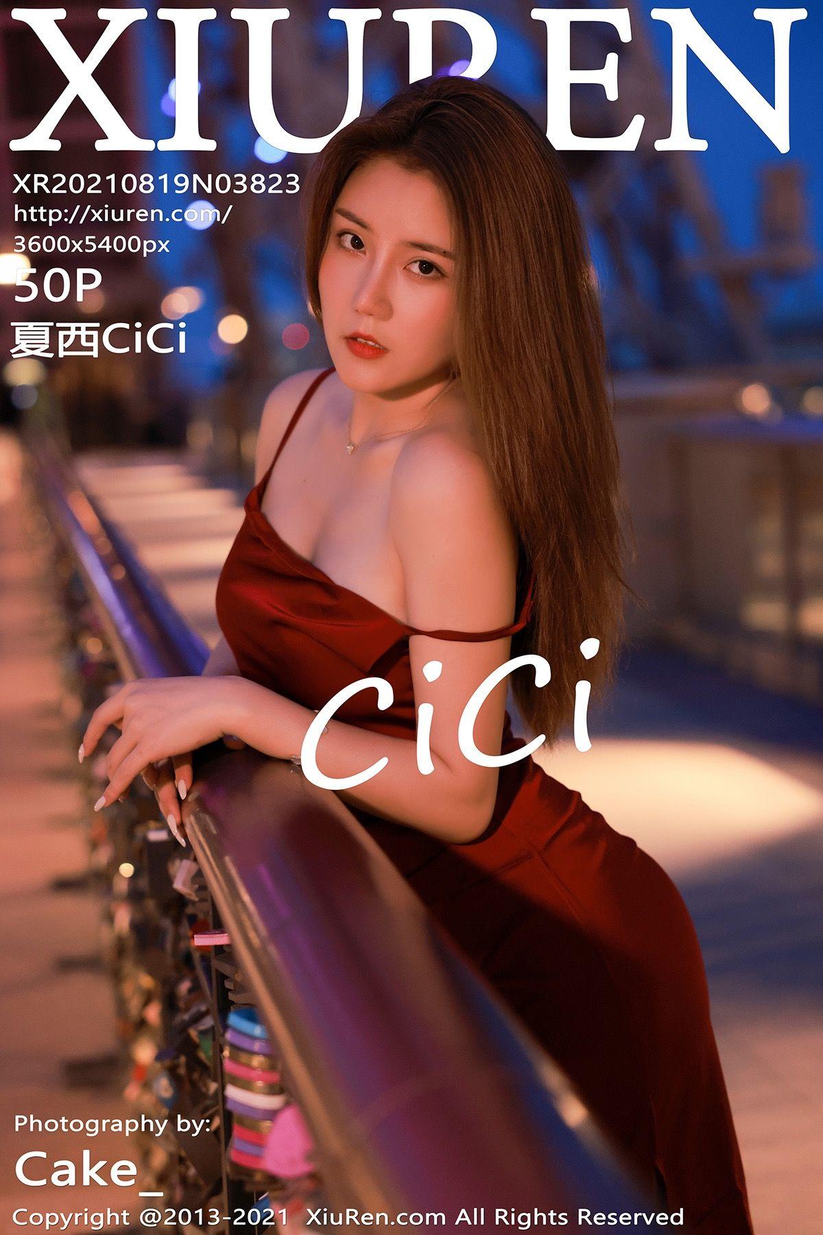 [XIUREN秀人网] 2021.08.19 NO.3823 夏西CiCi_p042