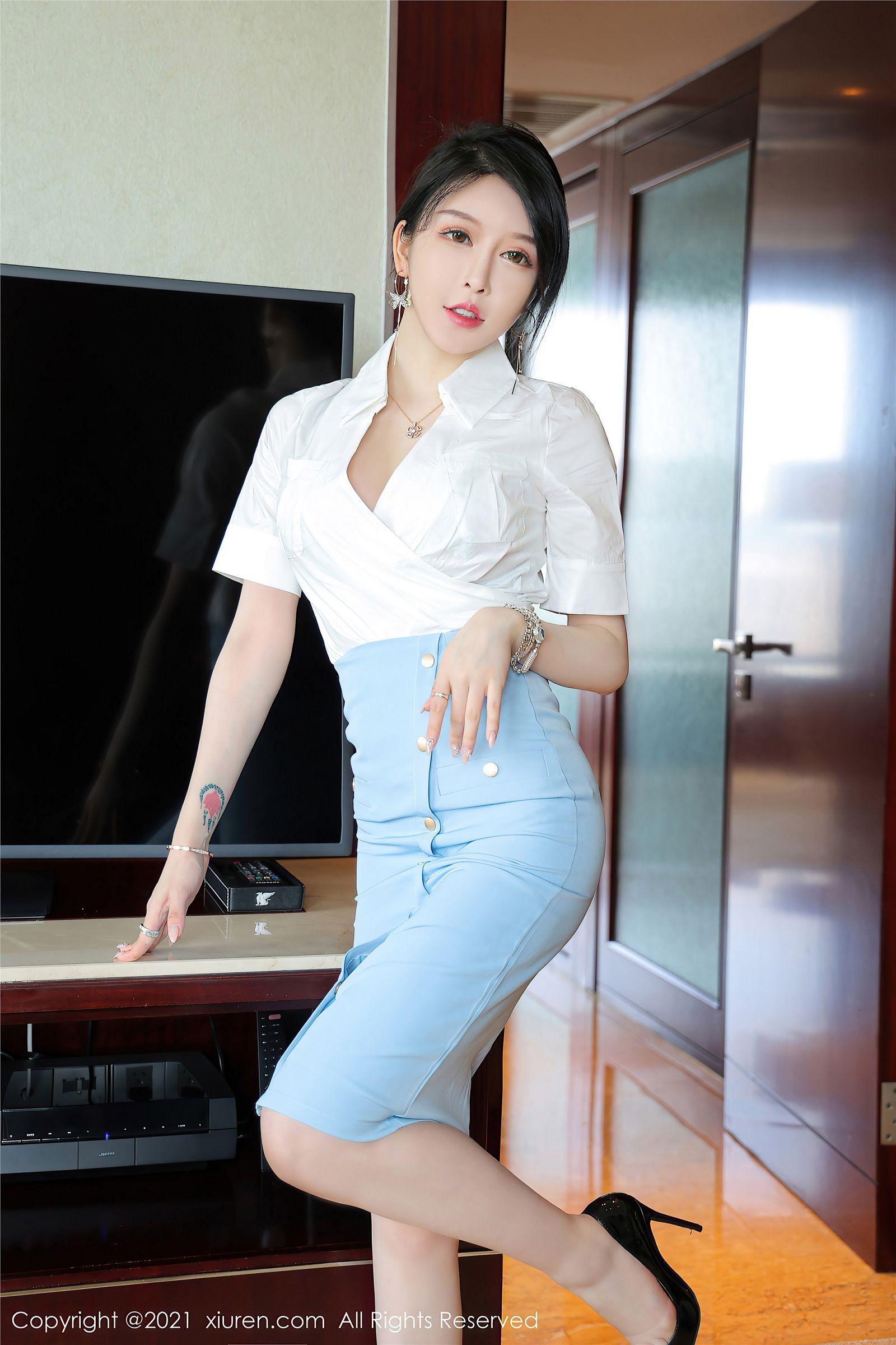 [XIUREN秀人网] 2021.08.18 NO.3812 玉兔miki_p004