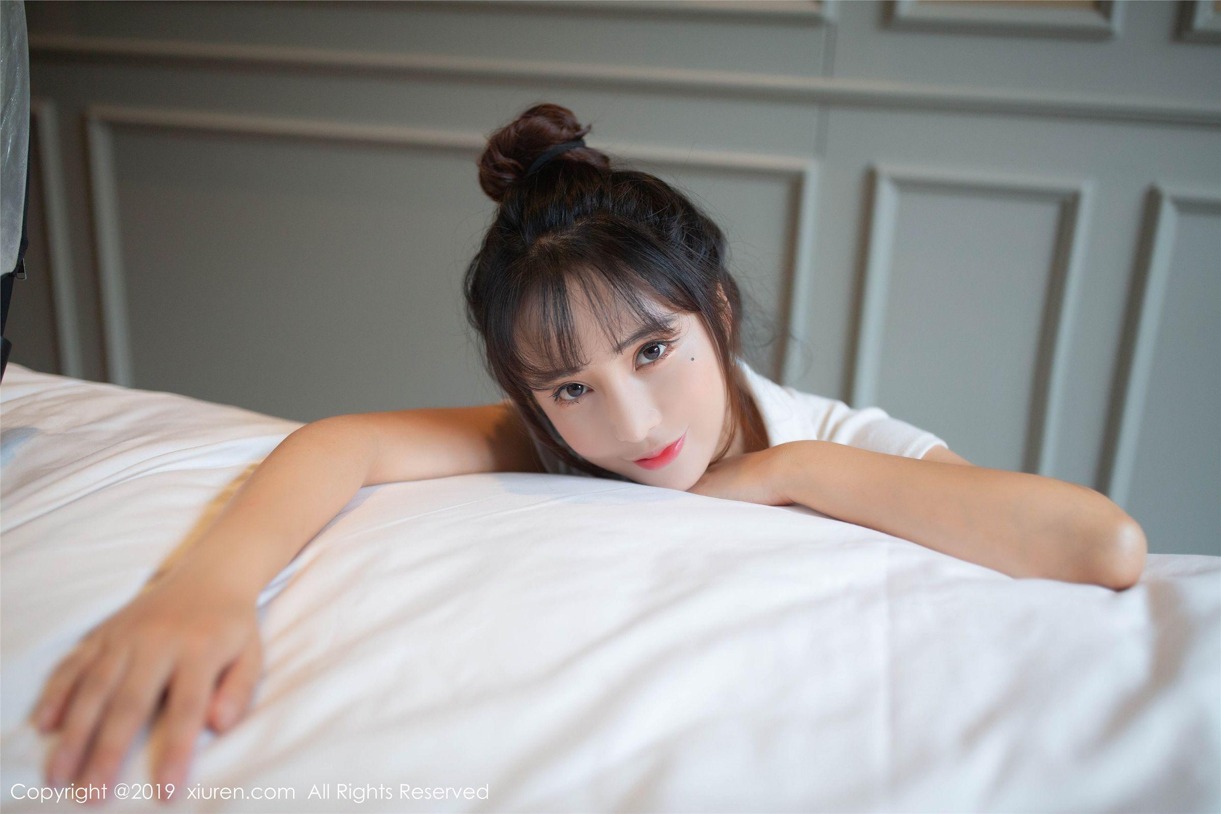 [XIUREN秀人网] 2019.09.30 NO.1705 颜值清甜靓丽肌肤娇嫩胜雪 陶喜乐_lele_p045