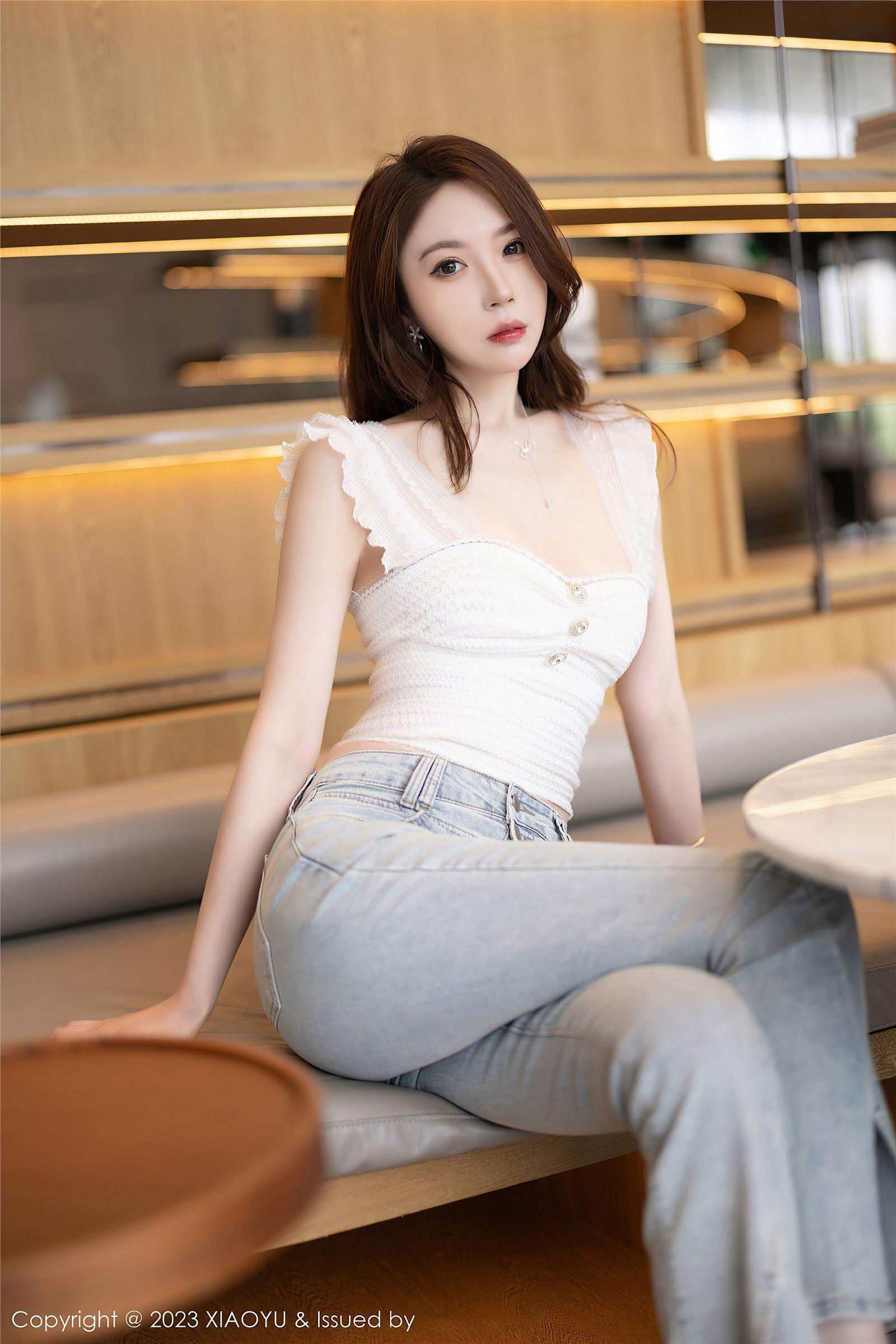 [XIAOYU画语界] 2023.05.31 NO.1039 梦心玥 牛仔裤_p034