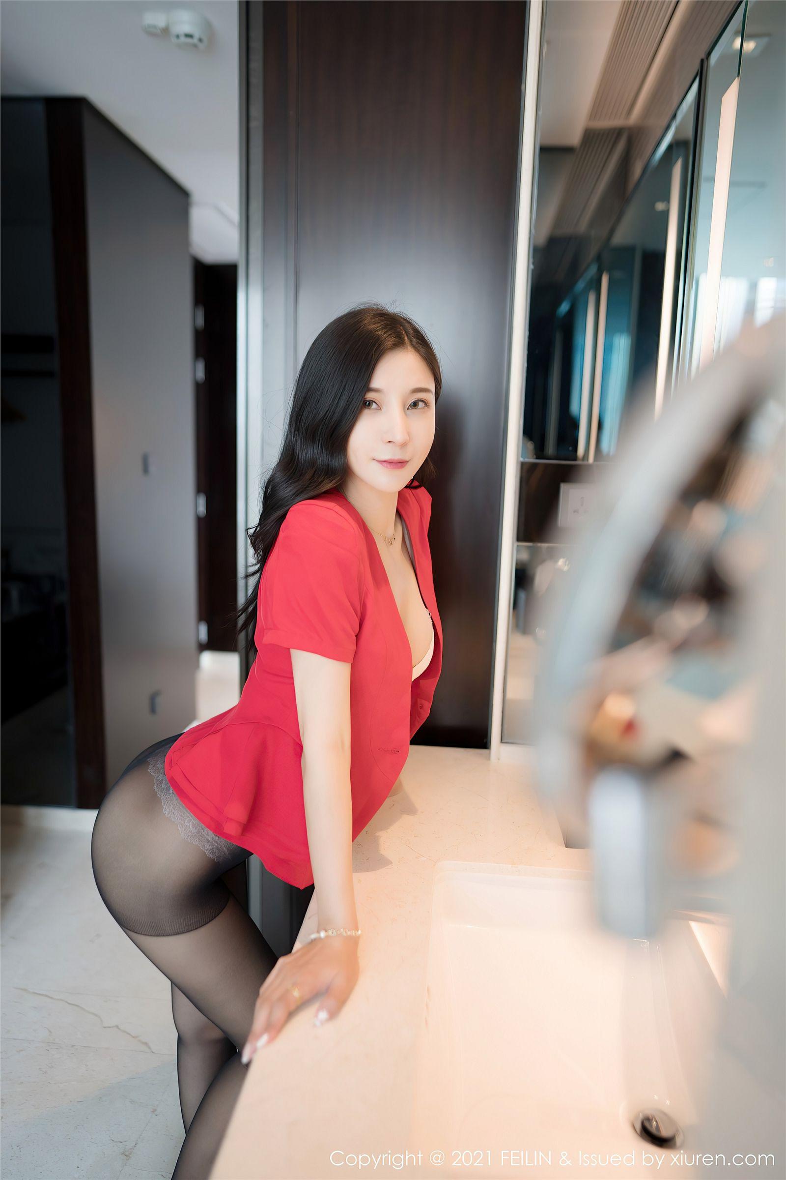 [FEILIN嗲囡囡] 2021.02.24 NO.376 小蛮妖Yummy_p009