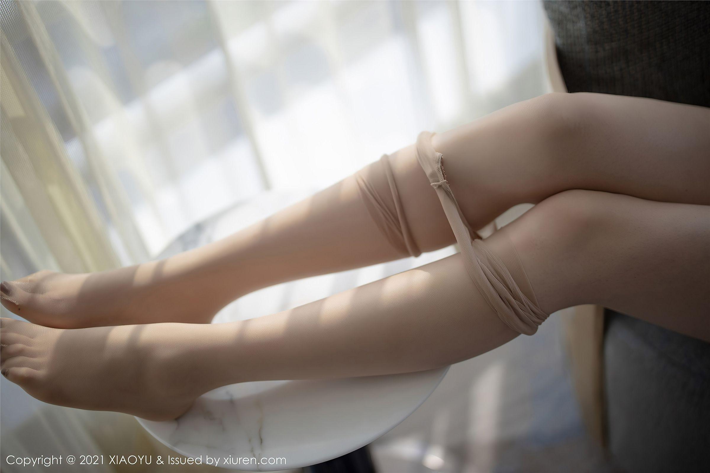 [XIAOYU画语界] 2021.03.10 NO.485 芝芝Booty 皮裙 丝袜_p081