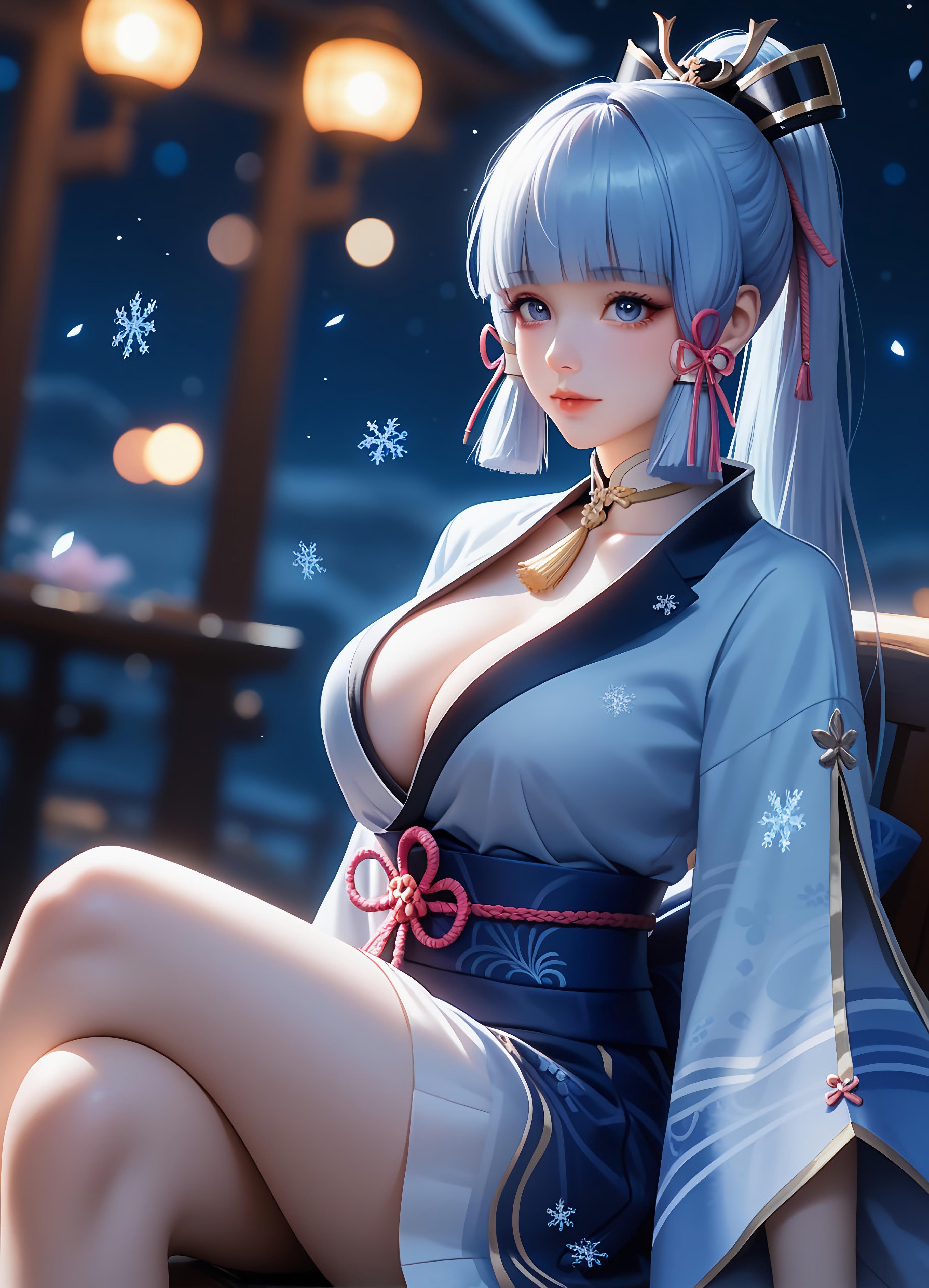 Sesame00 Ai_KamisatoAyaka(GenshinImpact)_128187743_p4