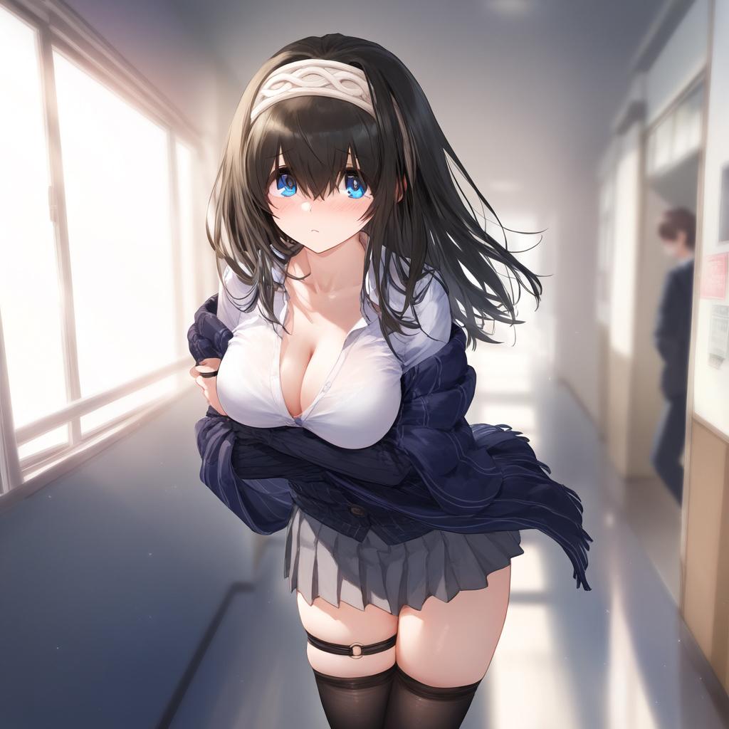 heiPshihun_(鷺沢文香)sagisawa fumika学校JK3_127922414_p3