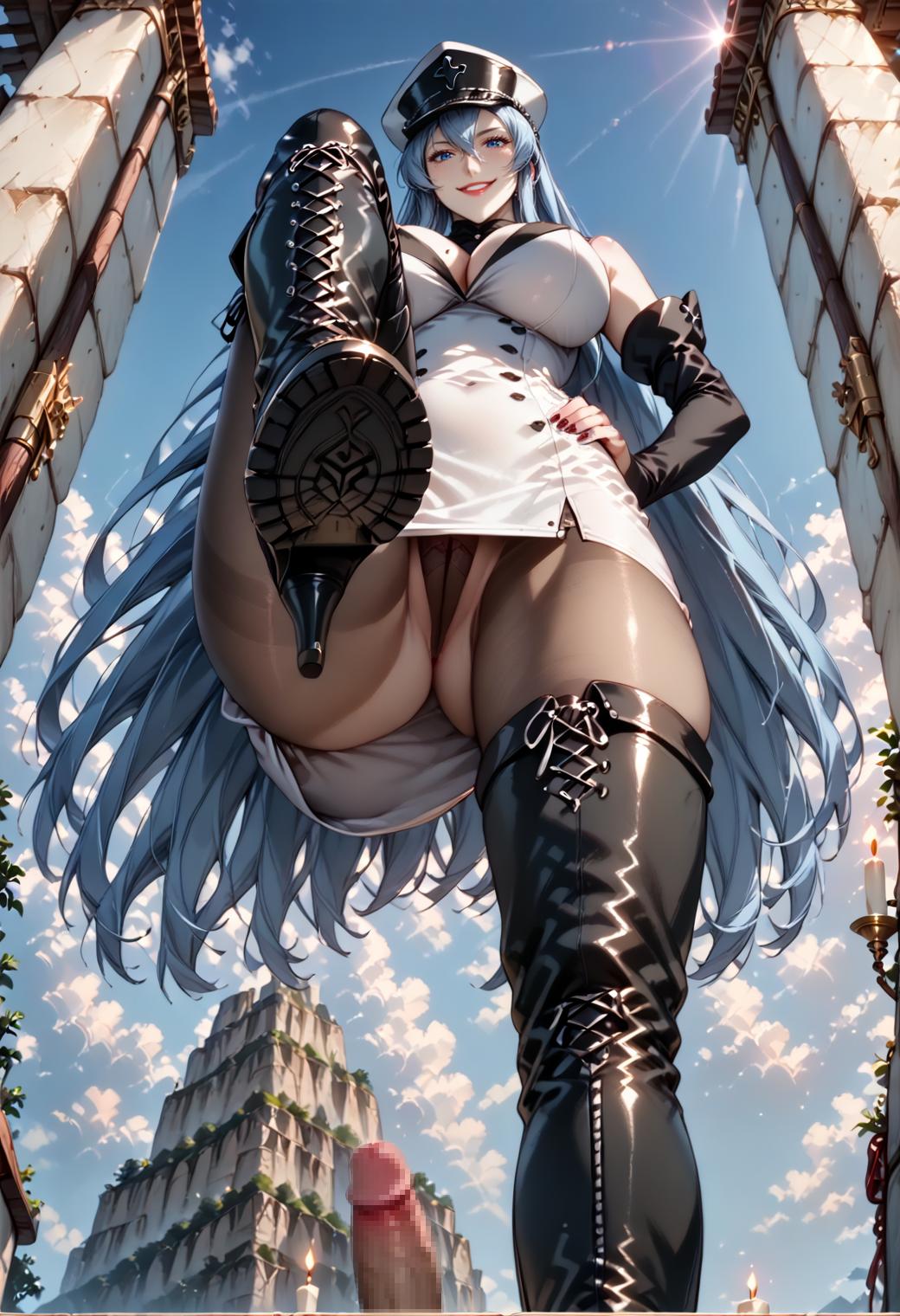 love feet_Final reward from esdeath_129666982_p1