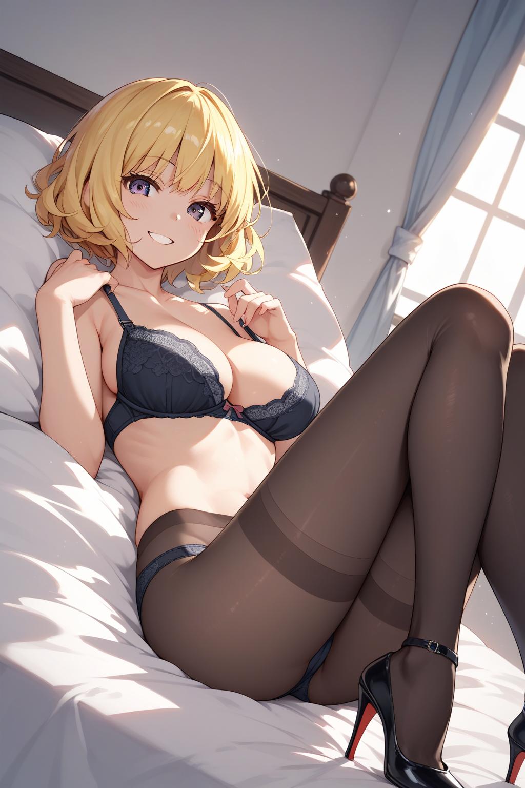 AIバブみ_黒パンスト美脚美女のAIイラスト_129695822_p2