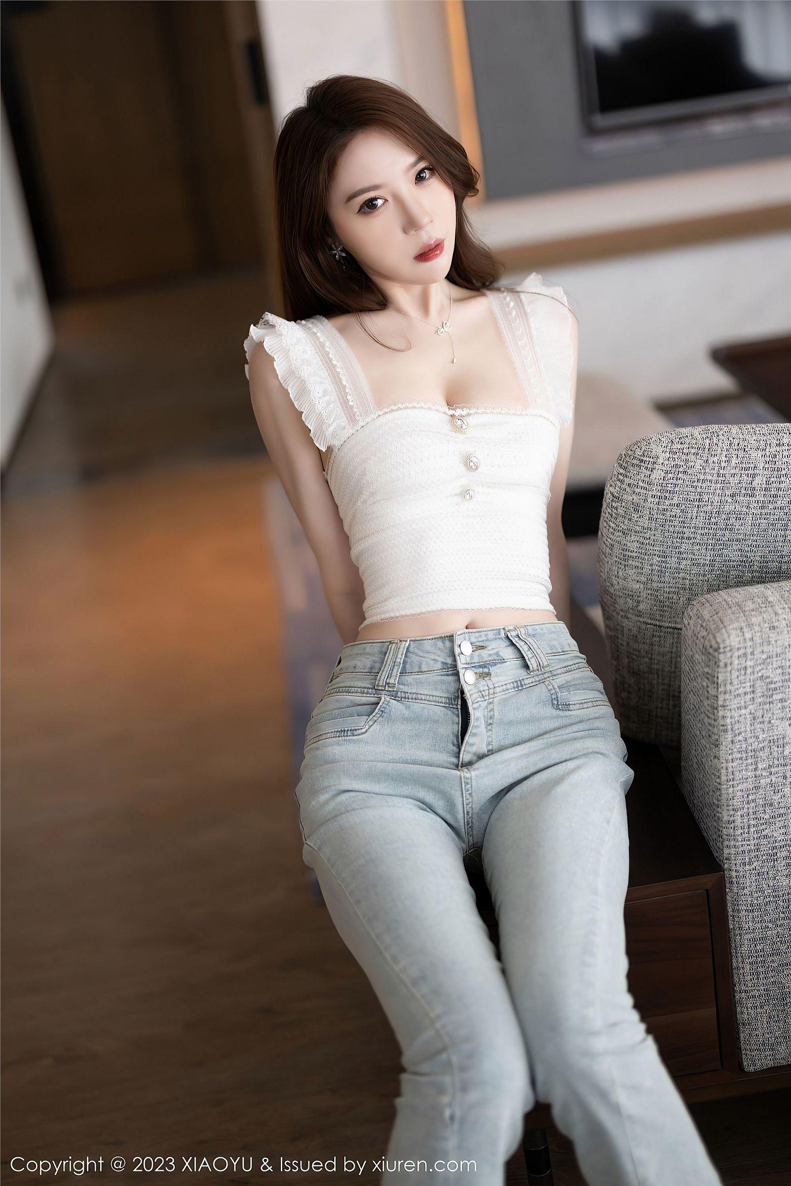 [XIAOYU画语界] 2023.05.31 NO.1039 梦心玥 牛仔裤_p013