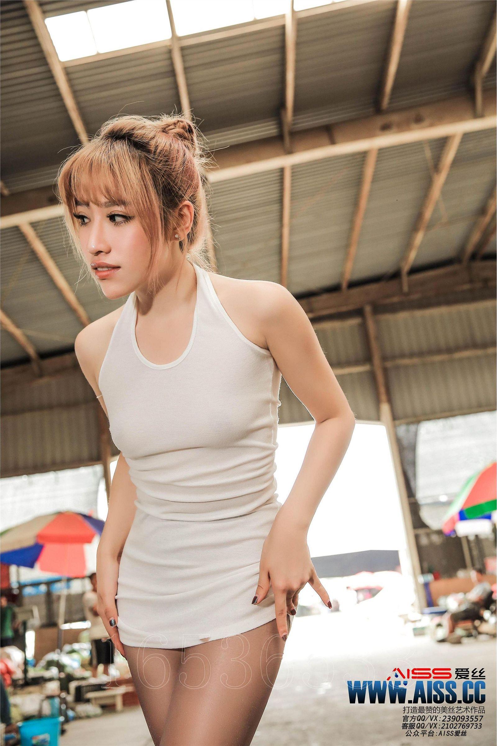 [AISS爱丝] 2016.04.08 钻石版 F6012《闹市 美丝》_p029