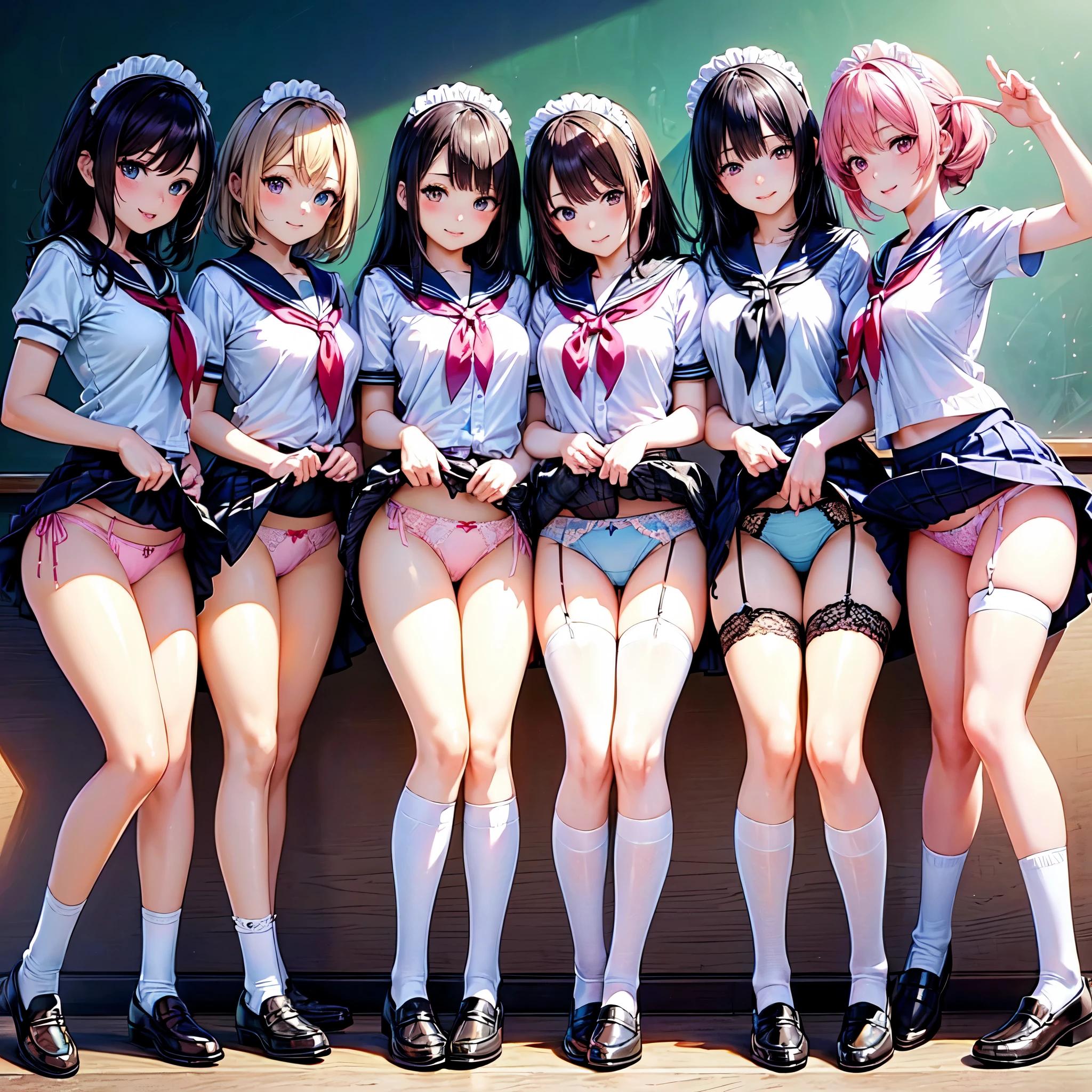 Nas-P_文化祭のセーラーメイド喫茶 パンチラサービス付き２_124335998_p3