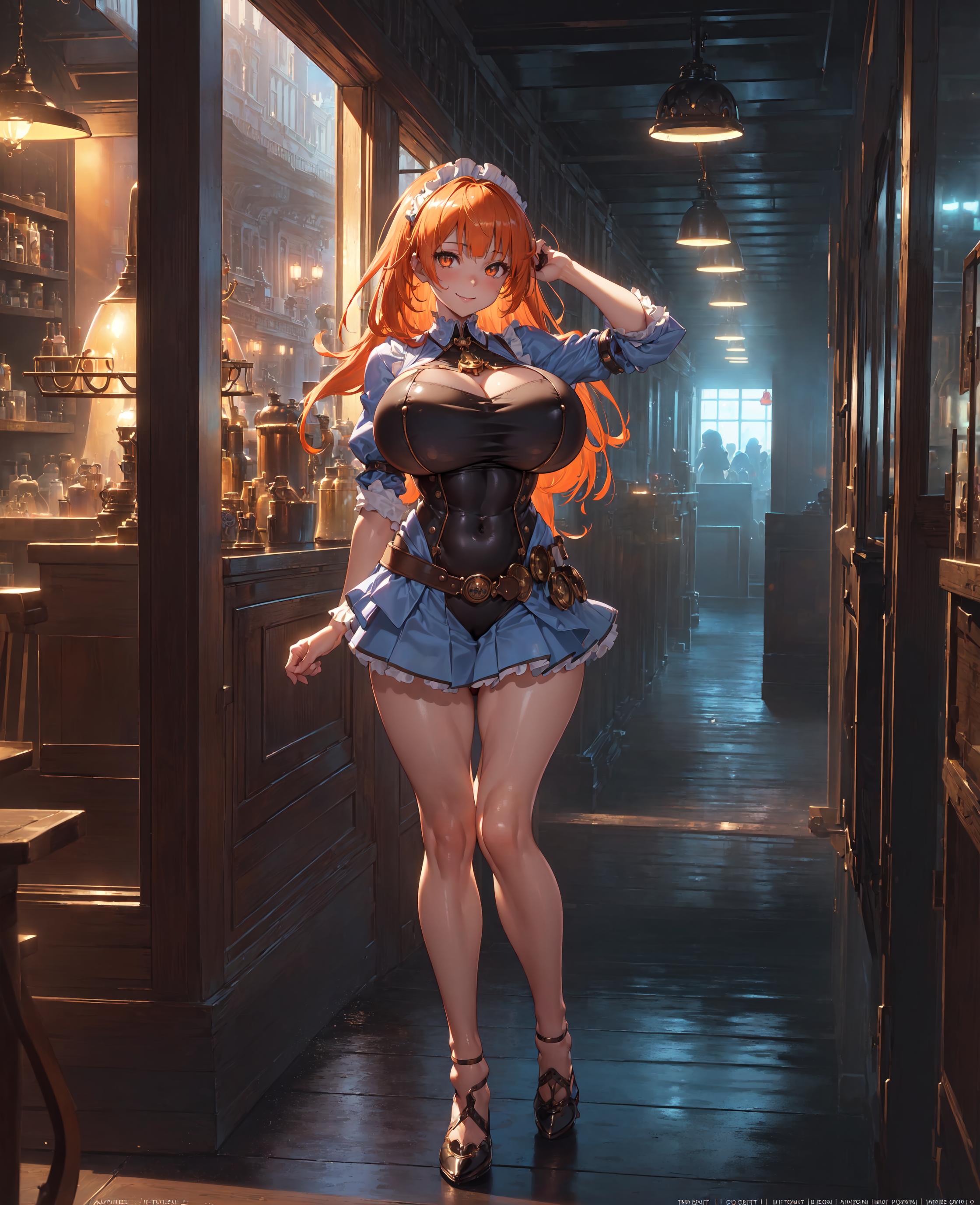 デデデ_本格メイドカフェ(うそ)_115996935_p1
