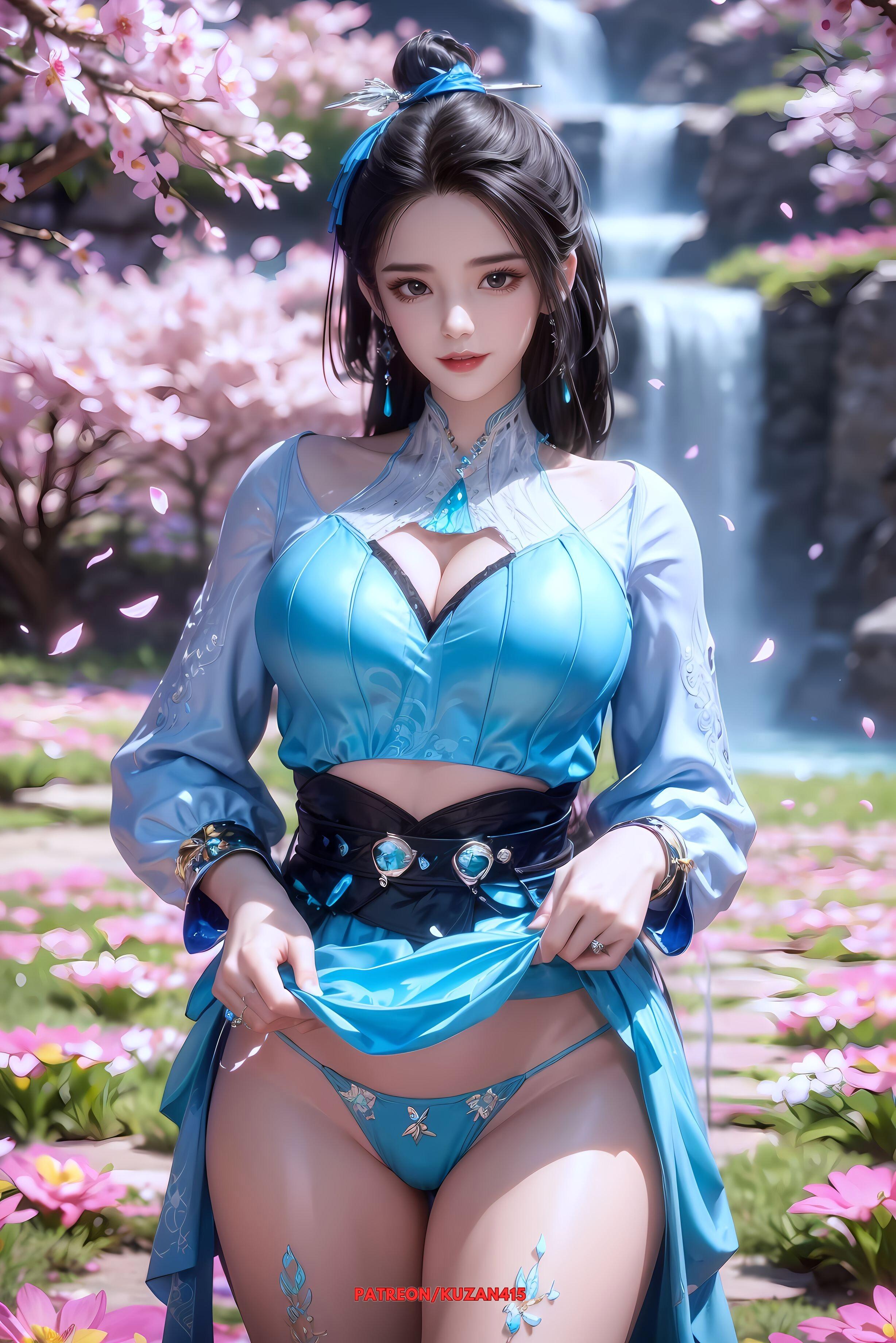 Kuzan_蓝灵娥-LanLing'e_129442019_p5