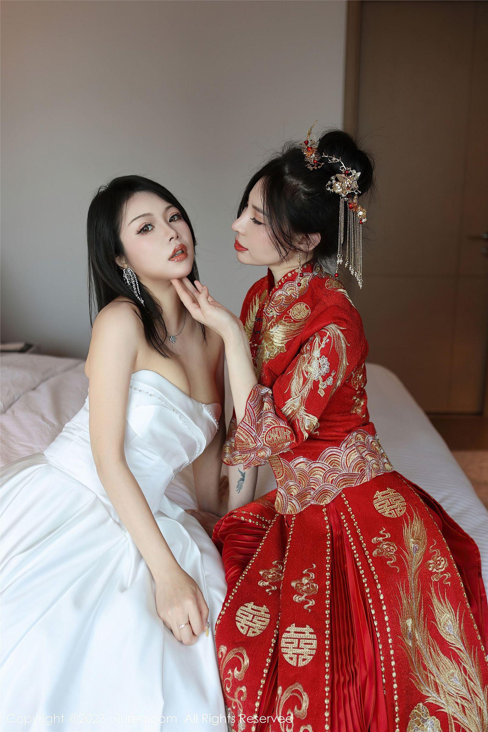[XIUREN秀人网] 2023.06.21 NO.6957 模特合集 曼柔_p001