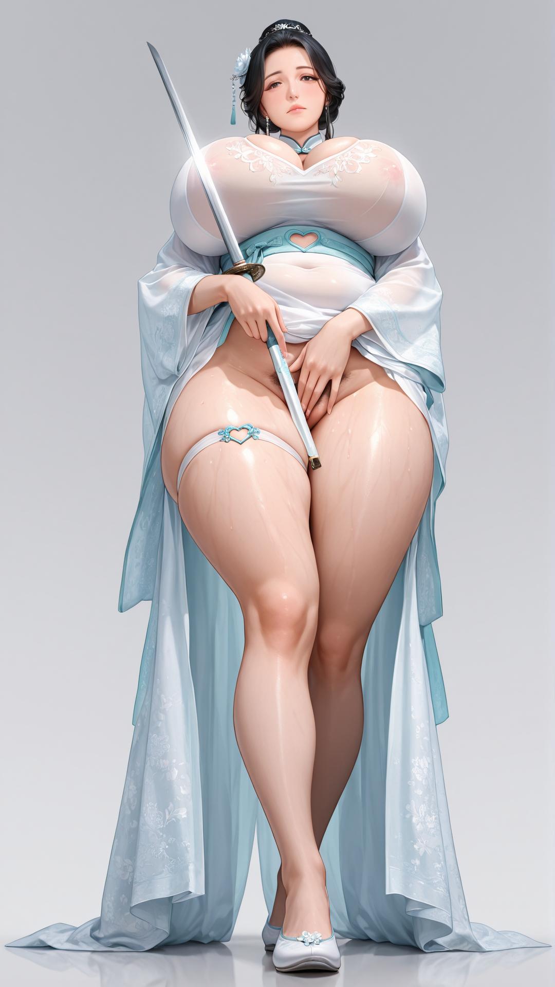 陌上桑_古风熟女剑仙_129476039_p1