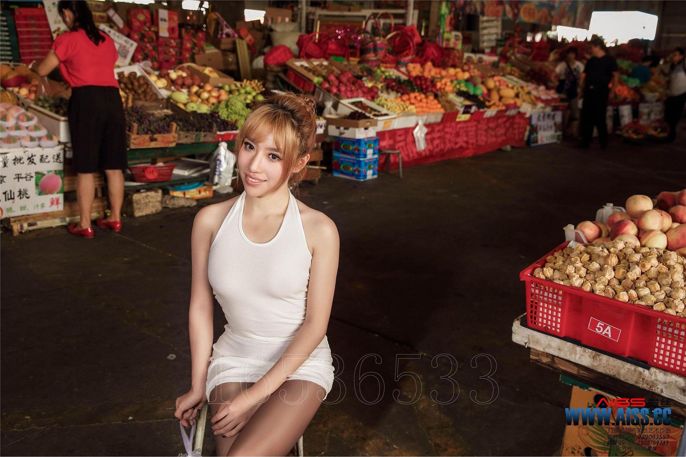 [AISS爱丝] 2016.04.08 钻石版 F6012《闹市 美丝》_p019