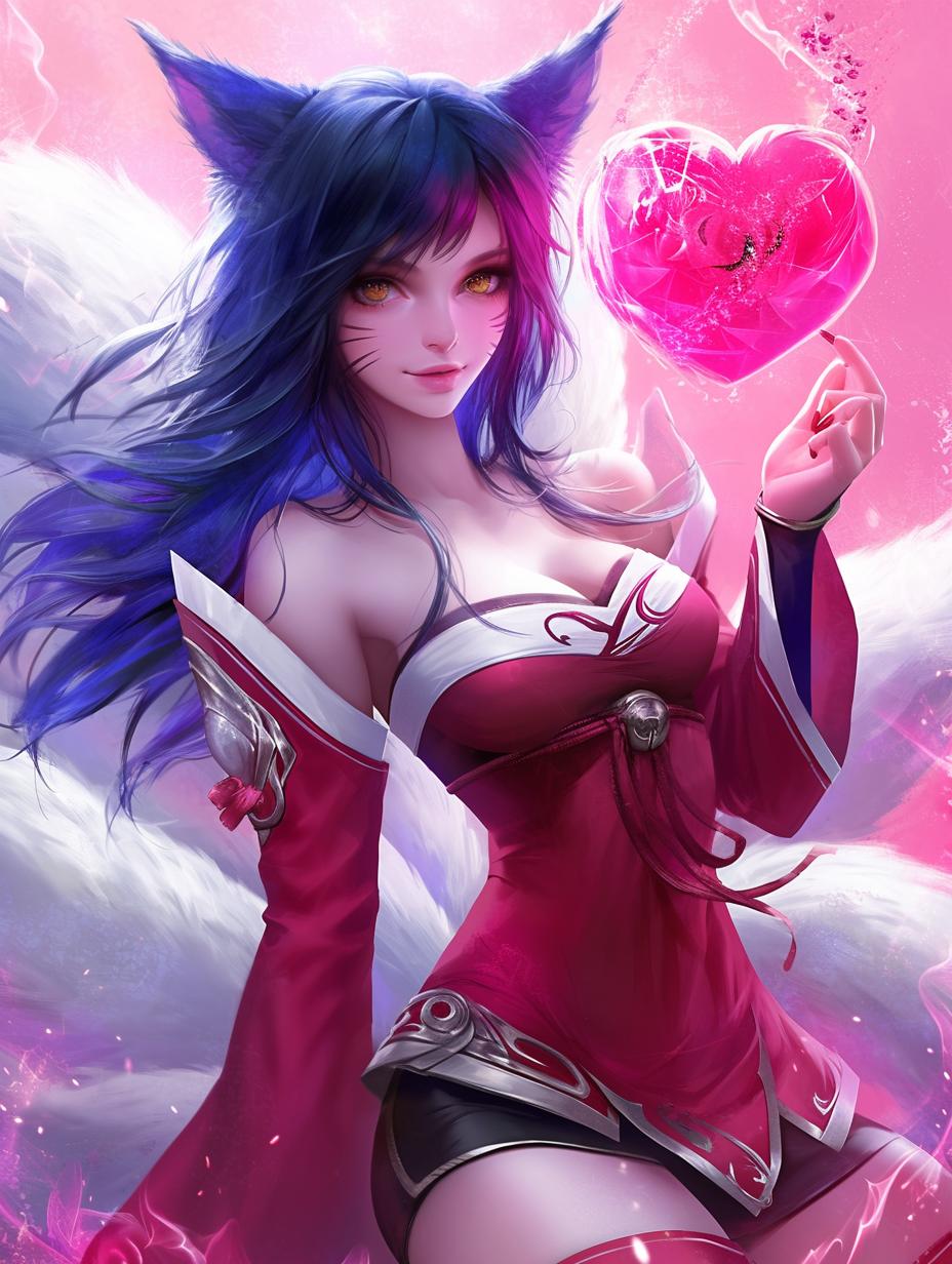 賽博詩人_#AICG 阿璃 Ahri_115773422_p38
