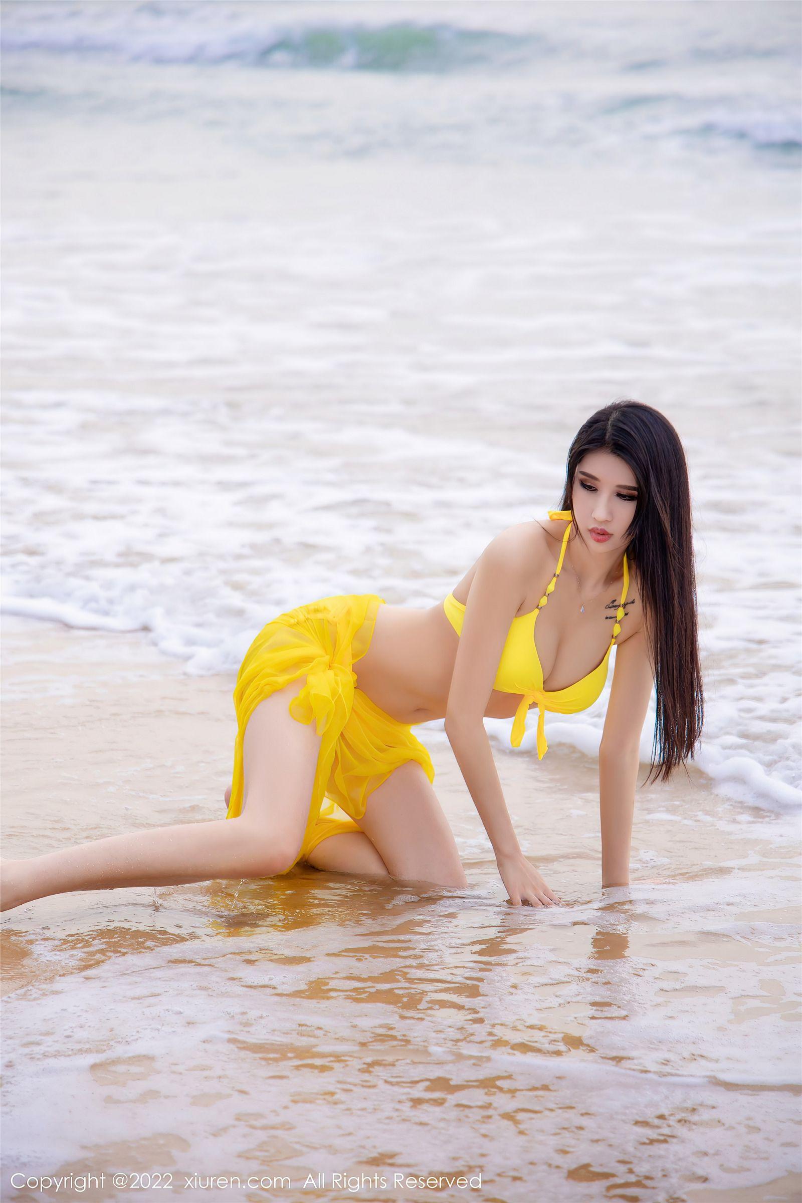 [XIUREN秀人网] 2022.04.07 NO.4829 葛征 净高184cm_p018