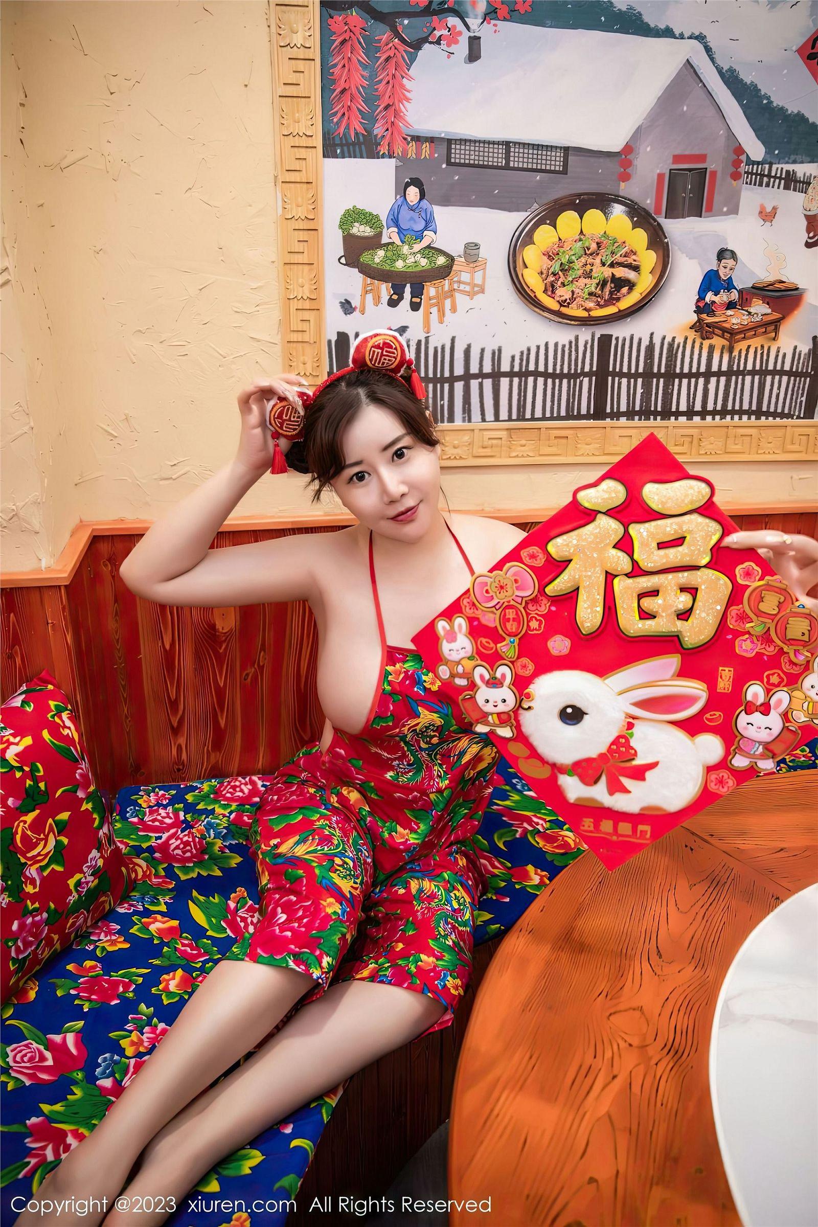 [XIUREN秀人网] 2023.01.12 NO.6121 王婉悠Queen_p033