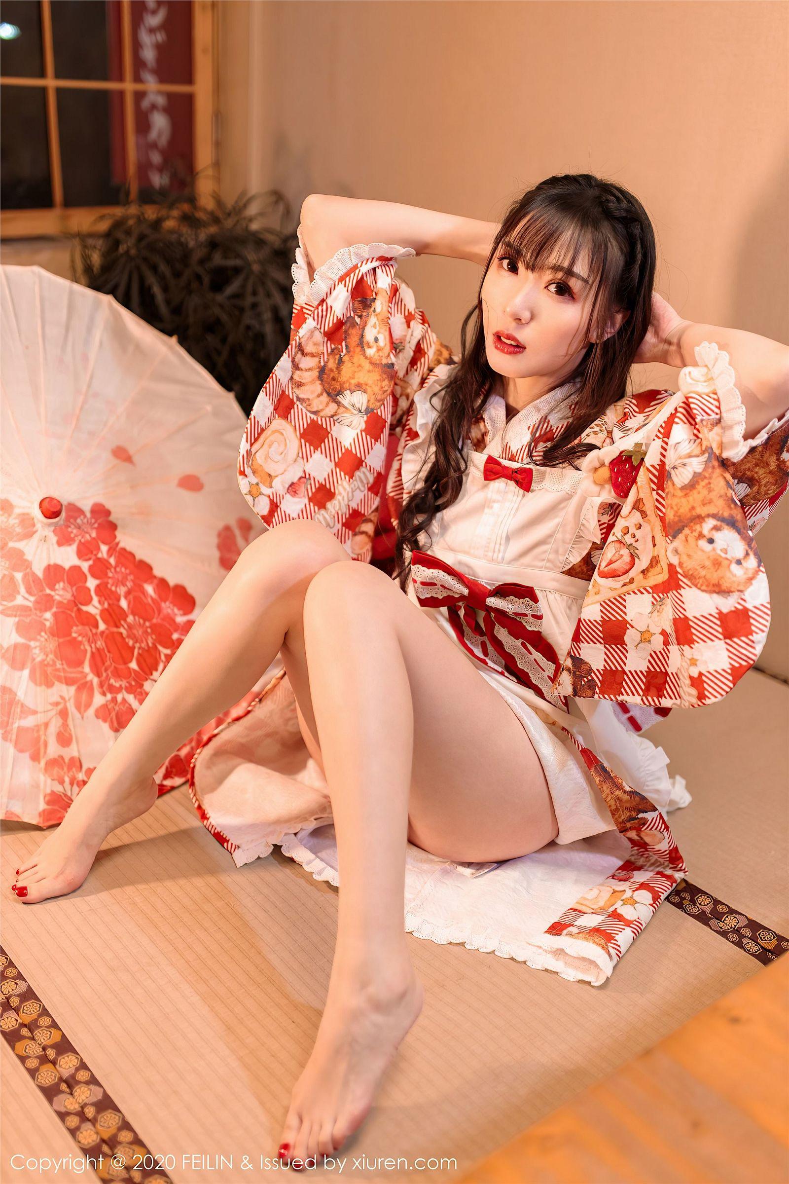 [FEILIN嗲囡囡] 2020.12.16 NO.360 小波多_p049