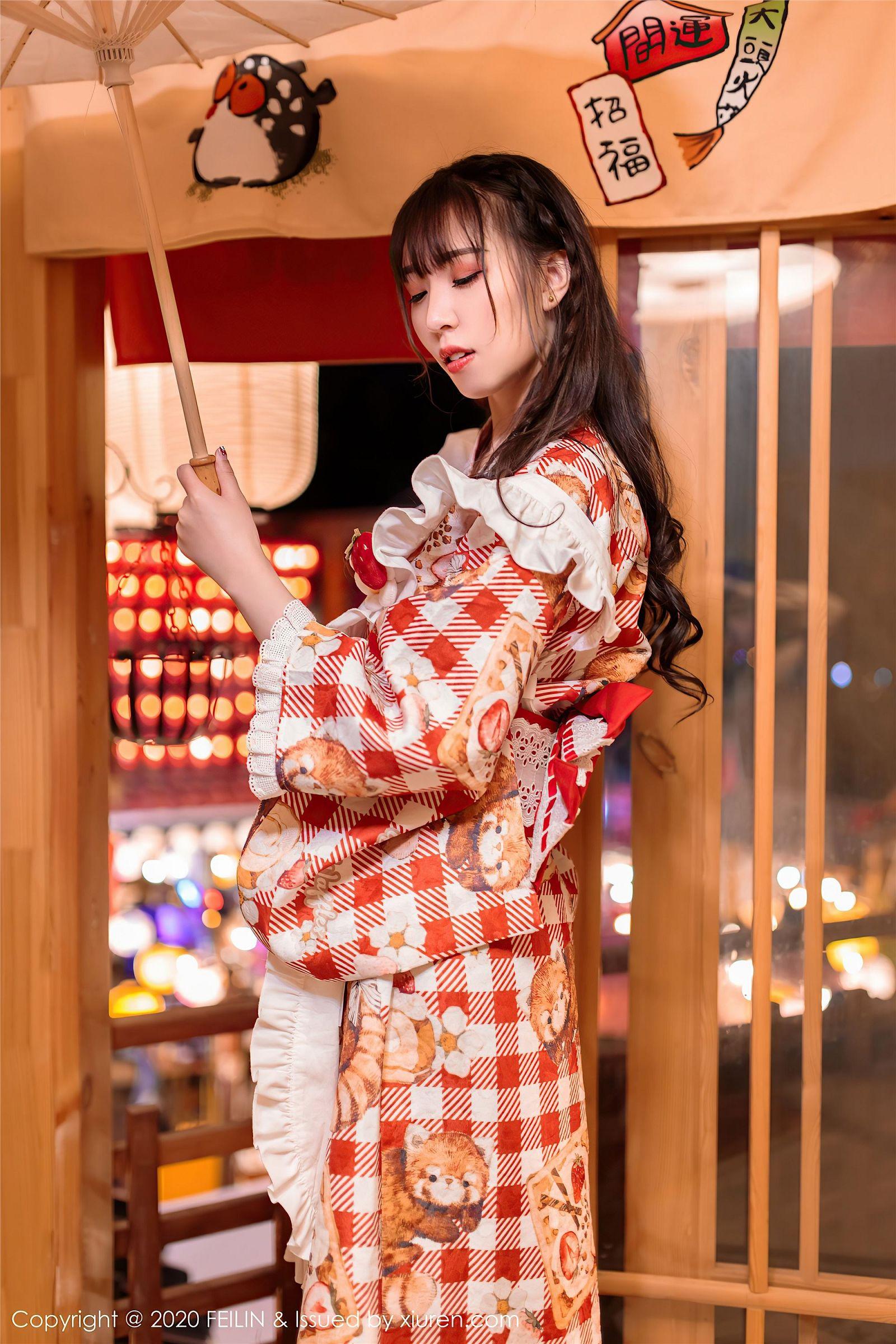 [FEILIN嗲囡囡] 2020.12.16 NO.360 小波多_p017