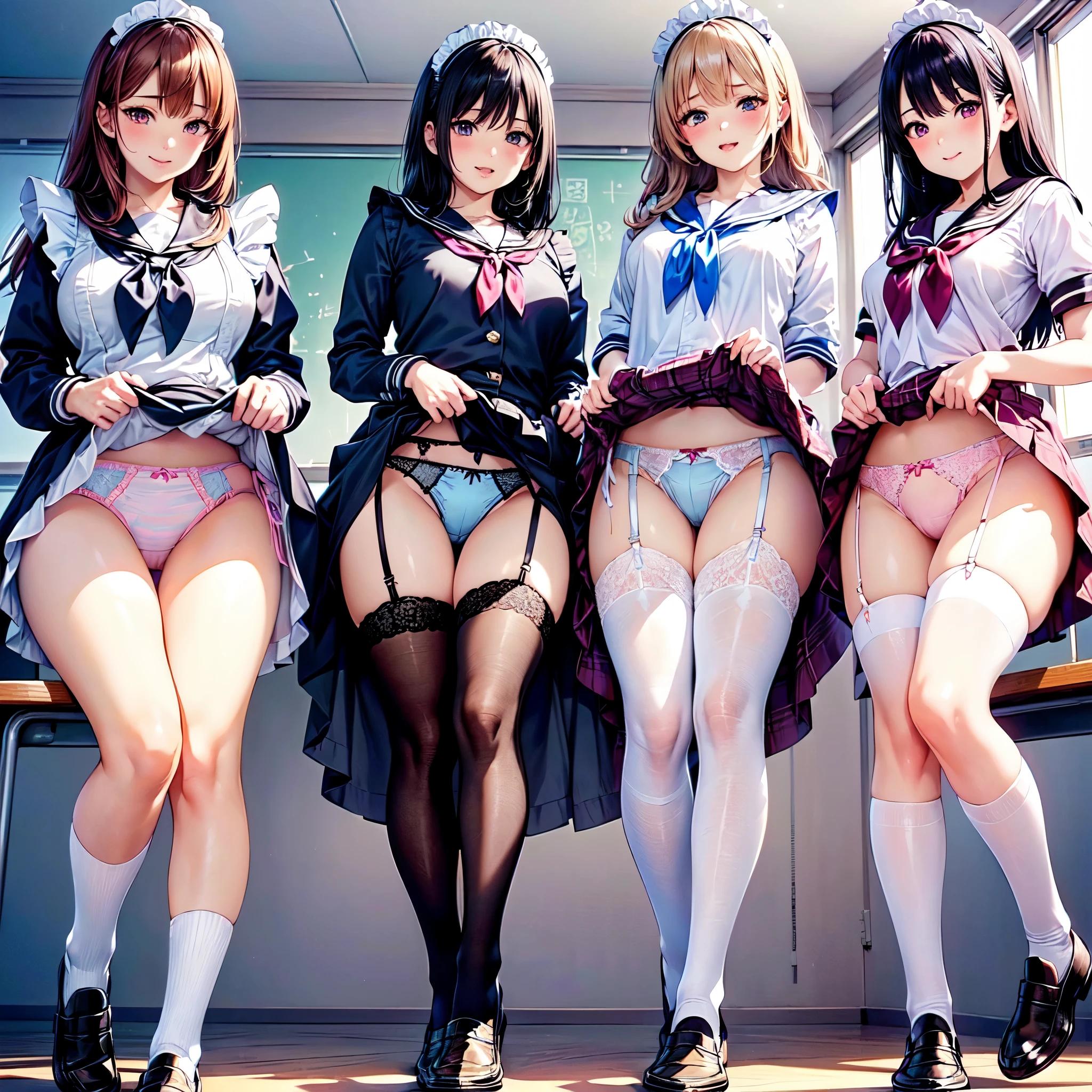 Nas-P_文化祭のセーラーメイド喫茶 パンチラサービス付き２_124335998_p2