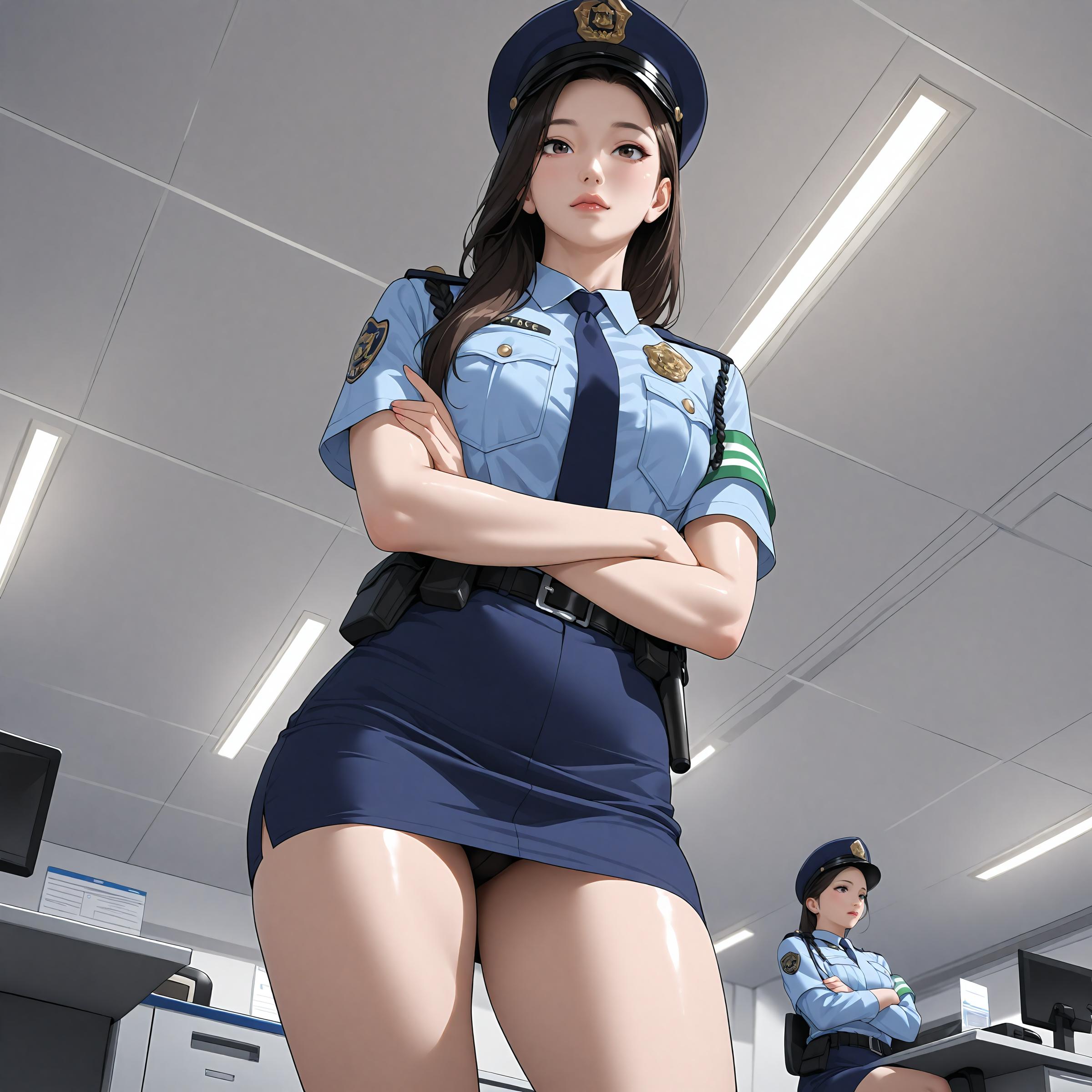 ユジミン_警察官美少女_129909004_p1