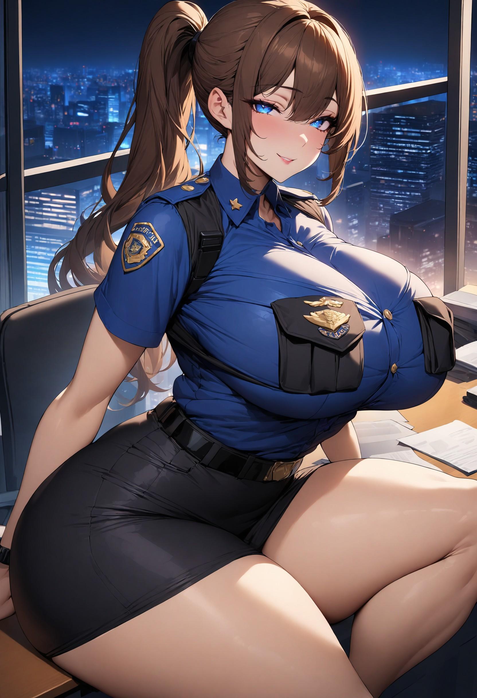 MR Buttoms_Police Lady. 婦人警官_119828947_p3