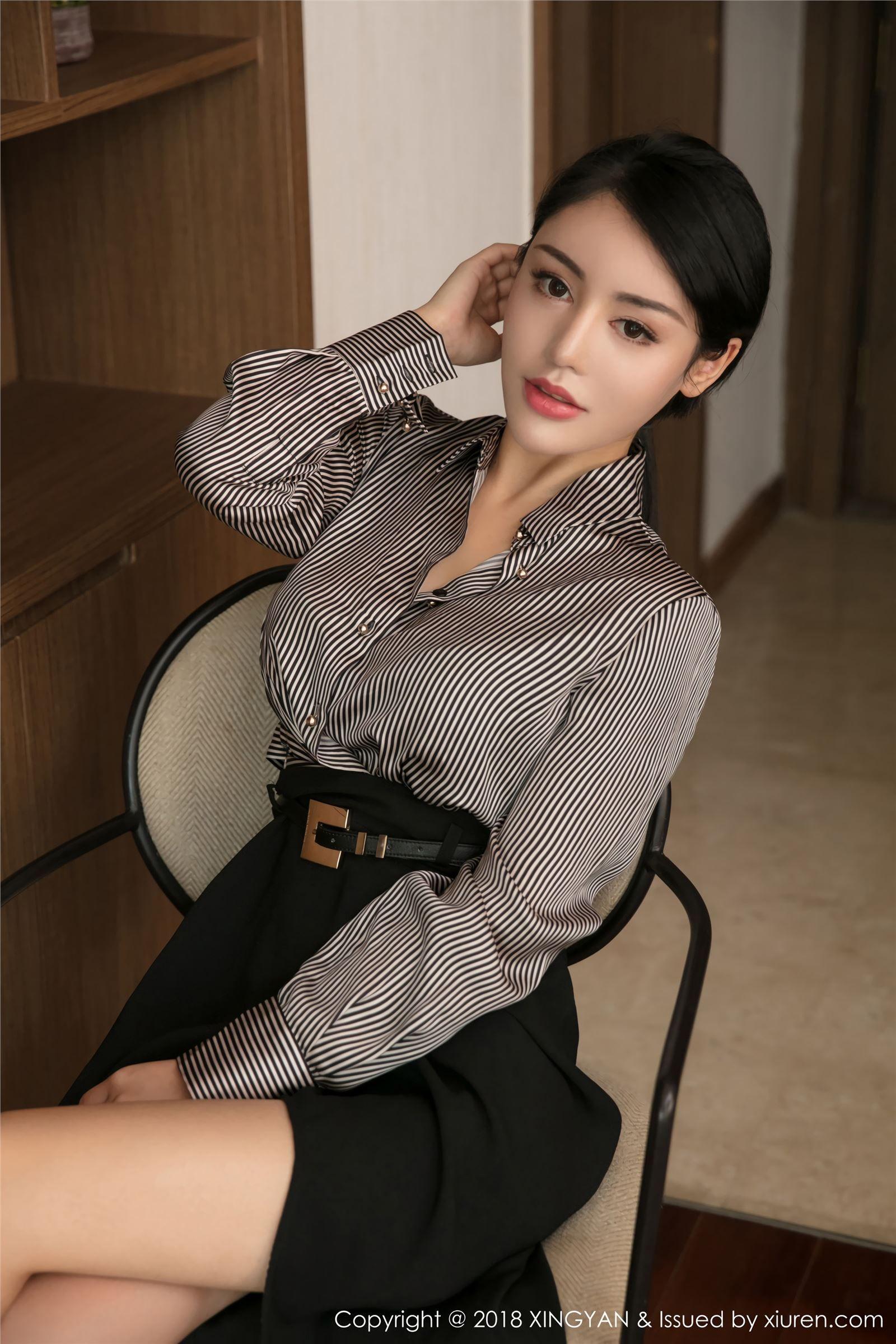 [星颜社XINGYAN] 2018.01.23 VOL.020 OL女秘书 陆梓琪_p036